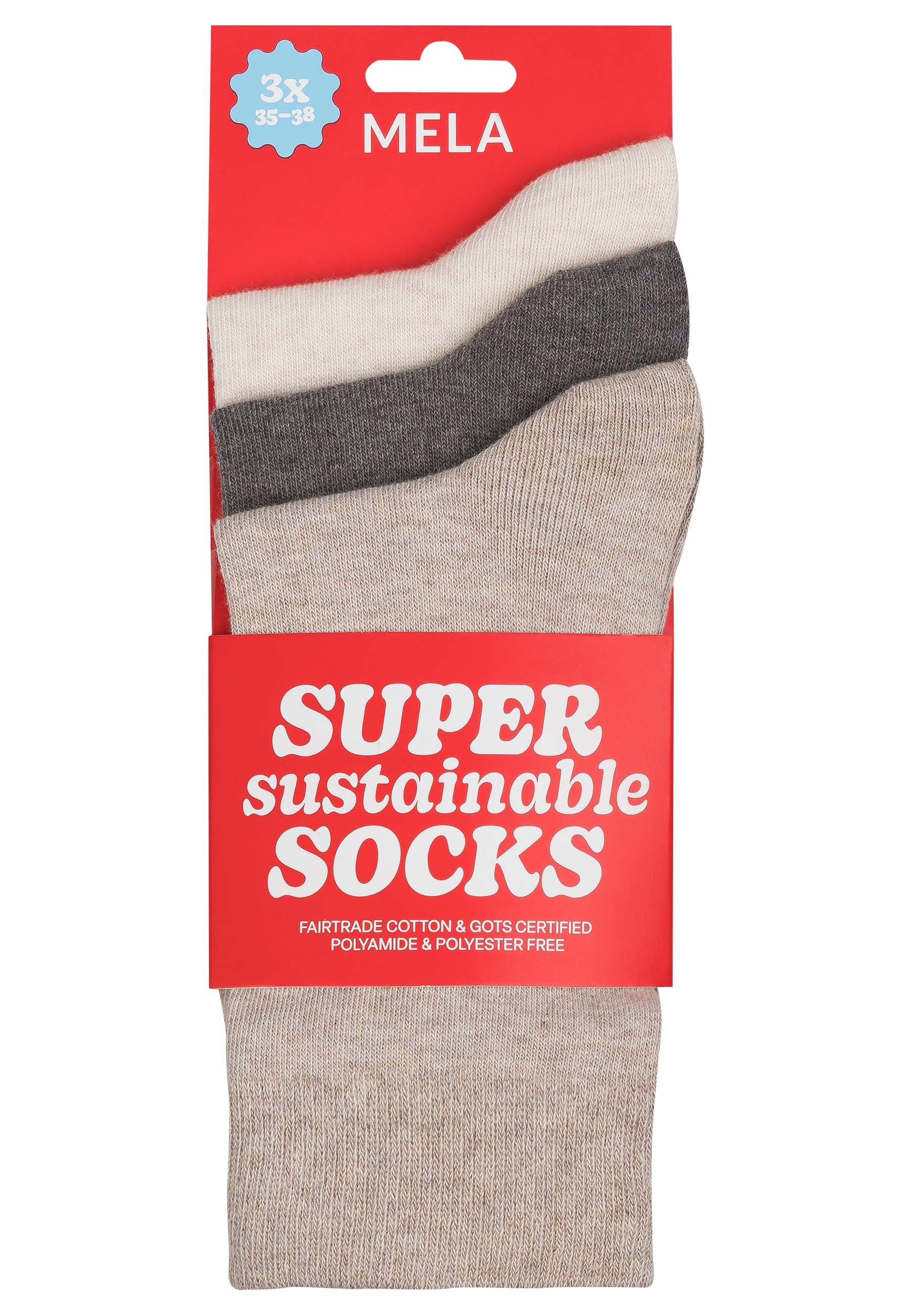 Basic Socken 3 Paare