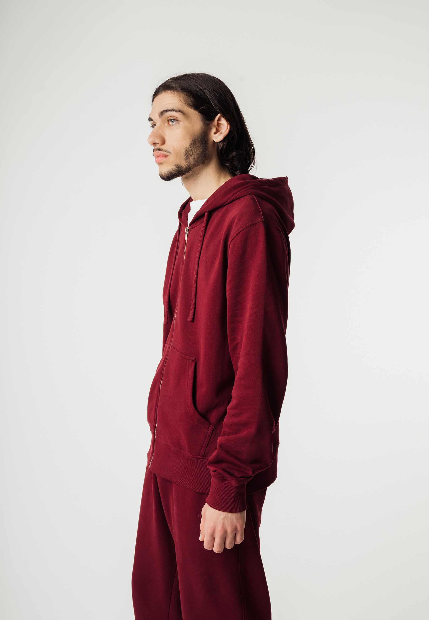 Hoodiejacke mit Reißverschluss Style DEVADAS