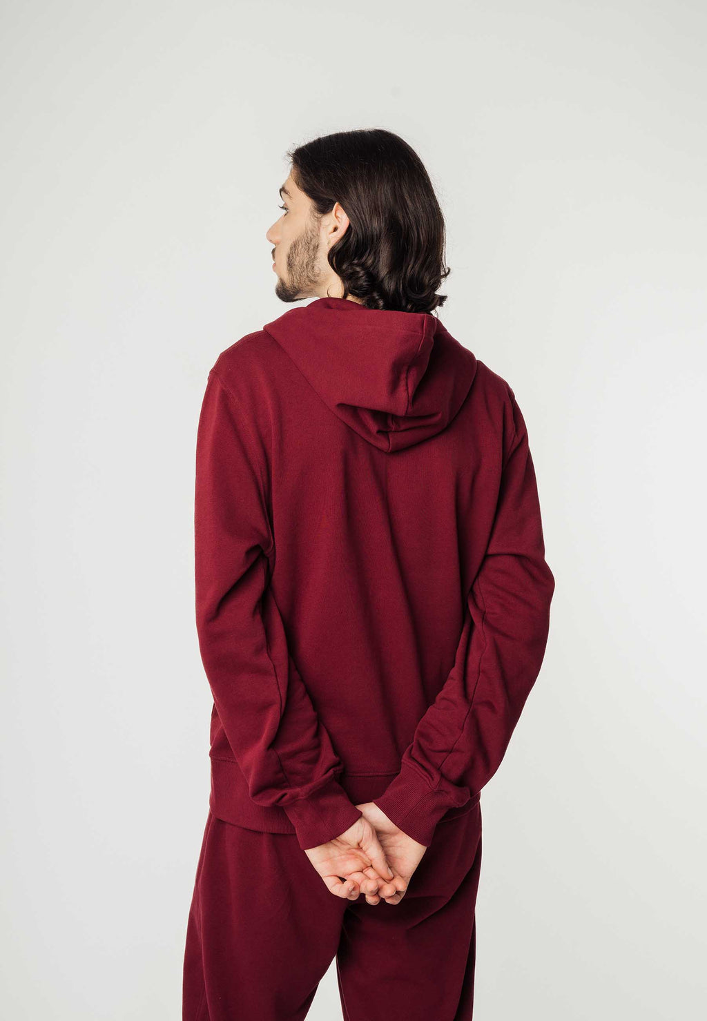 Hoodiejacke mit Reißverschluss Style DEVADAS