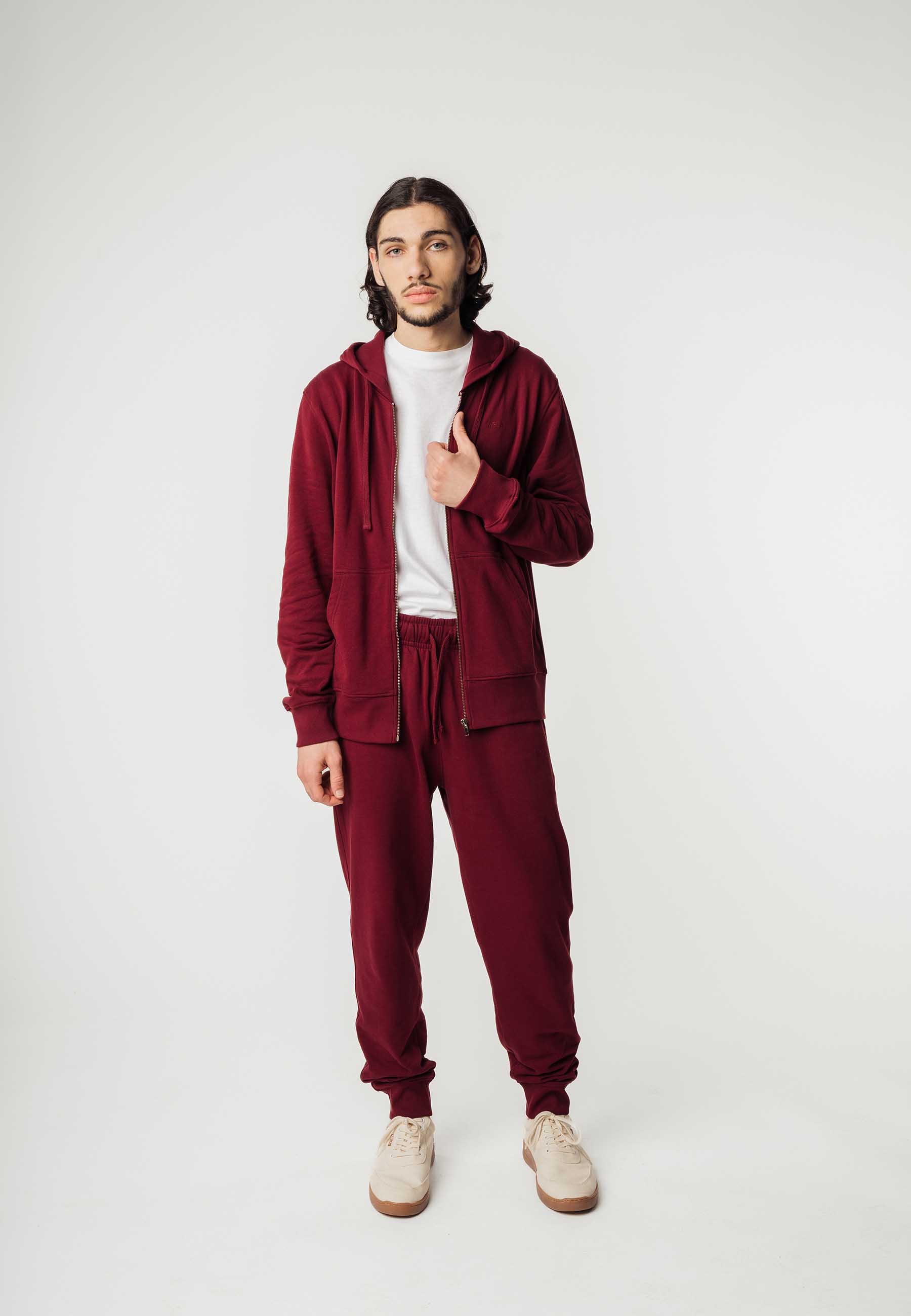 Hoodiejacke mit Reißverschluss Style DEVADAS