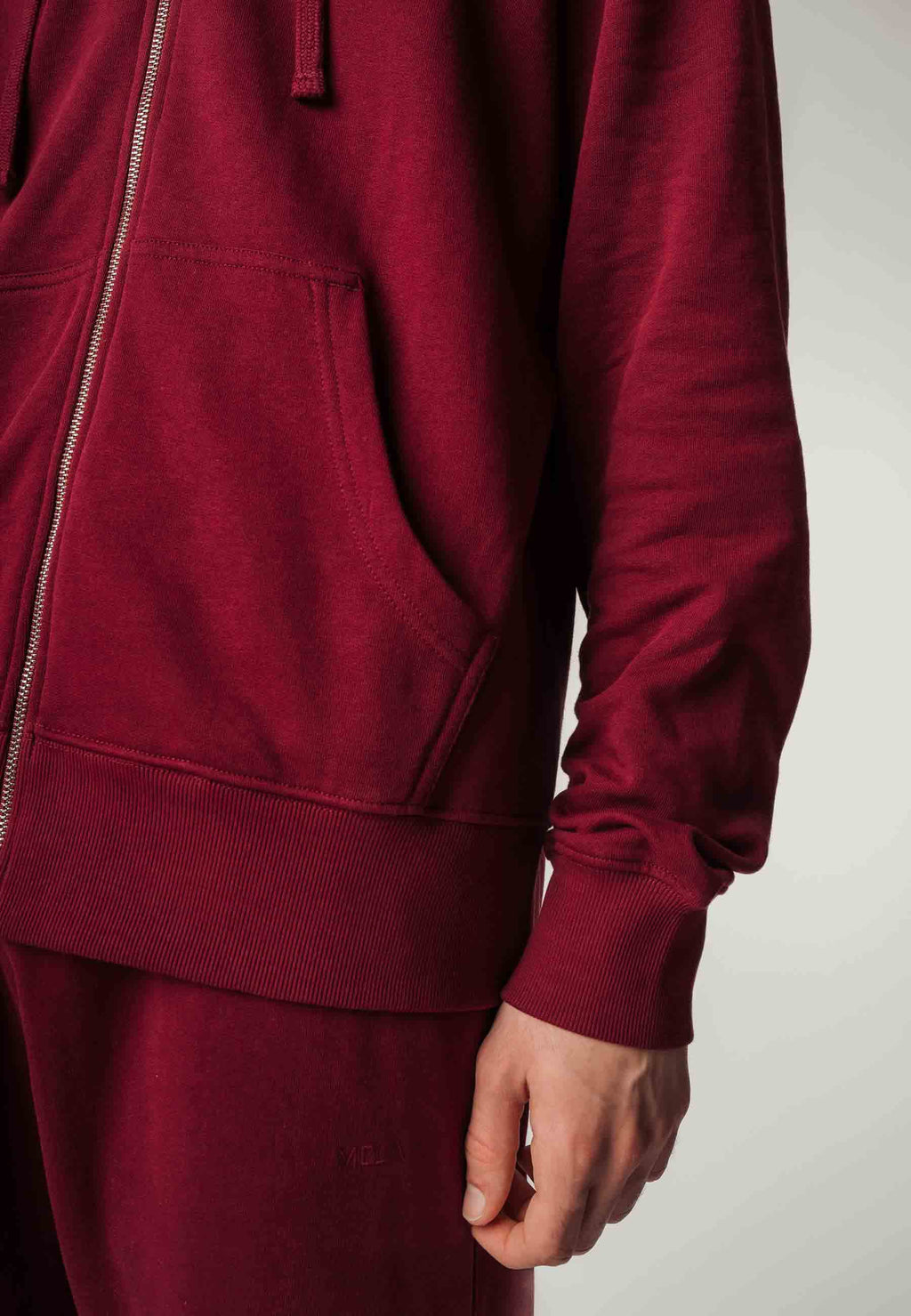 Hoodiejacke mit Reißverschluss Style DEVADAS