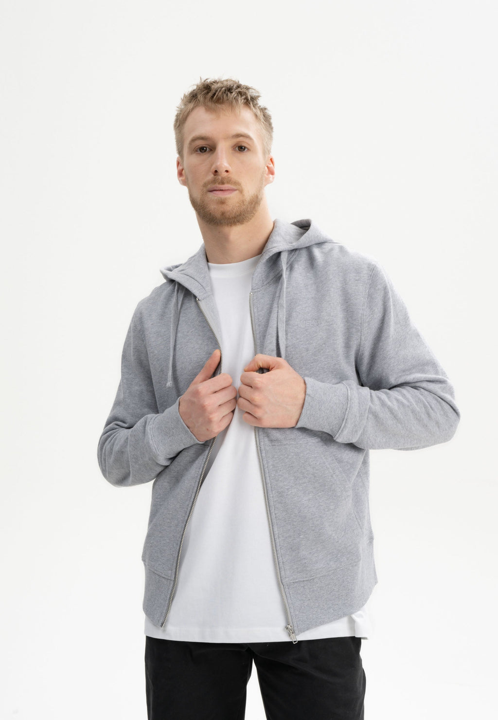 Hoodiejacke mit Reißverschluss Style DEVADAS