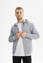 Hoodiejacke mit Reißverschluss Style DEVADAS