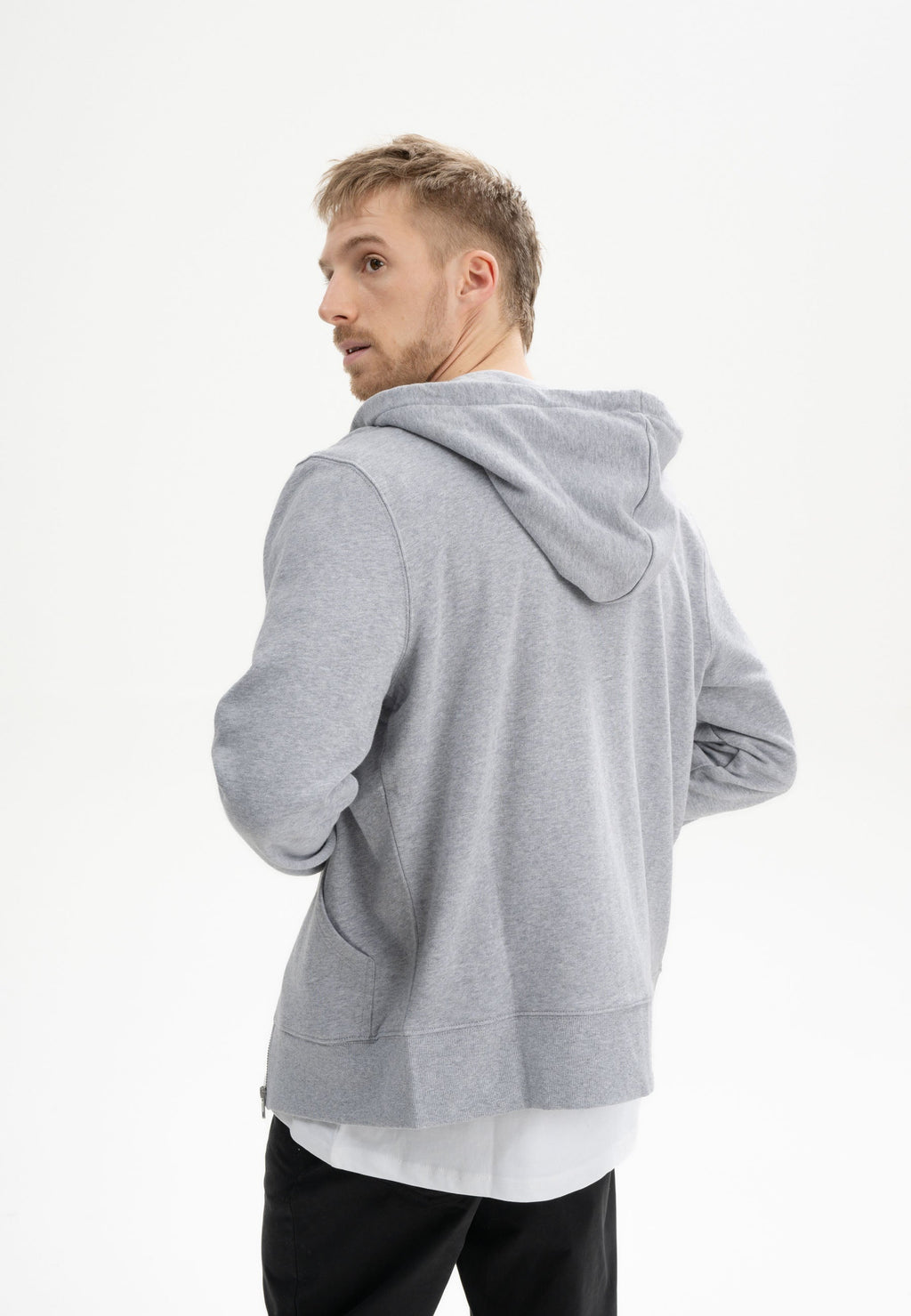 Hoodiejacke mit Reißverschluss Style DEVADAS