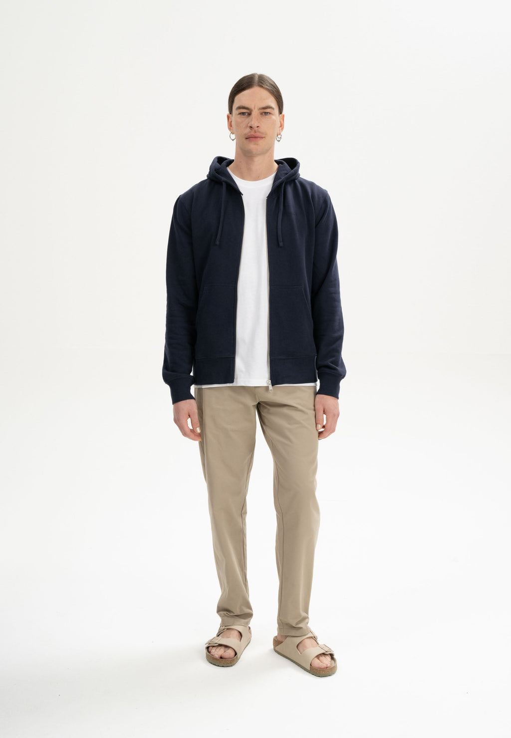 Hoodiejacke mit Reißverschluss Style DEVADAS