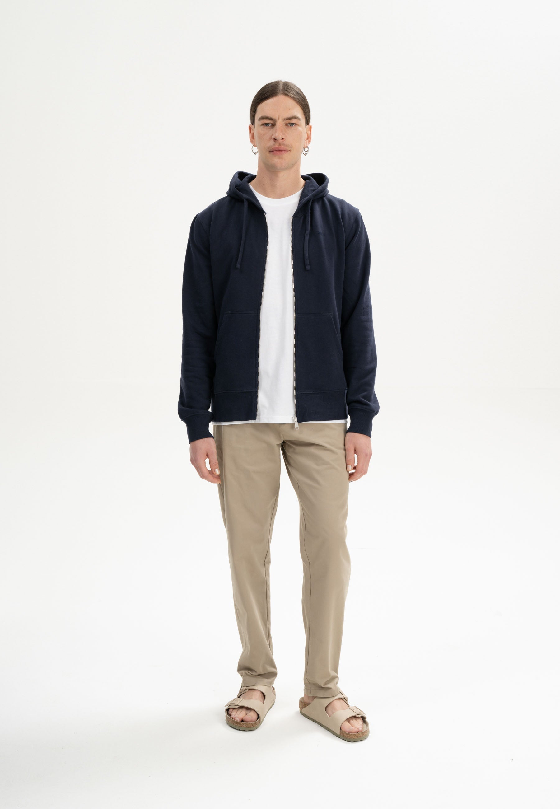 Hoodiejacke mit Reißverschluss Style DEVADAS