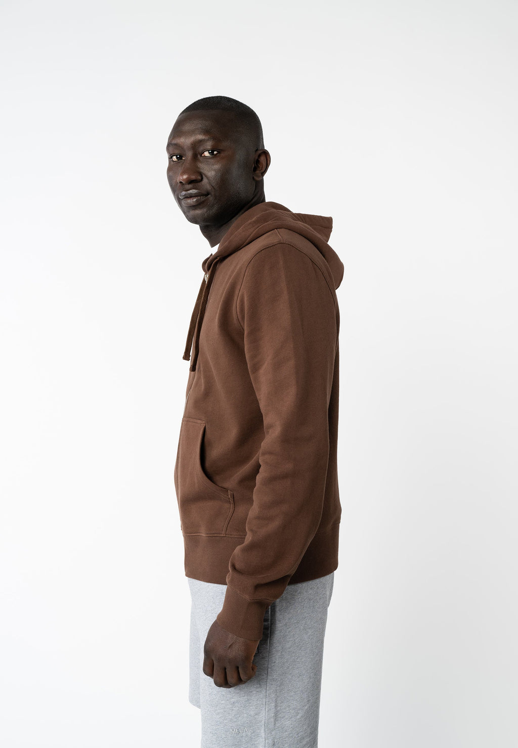 Hoodiejacke mit Reißverschluss Style DEVADAS