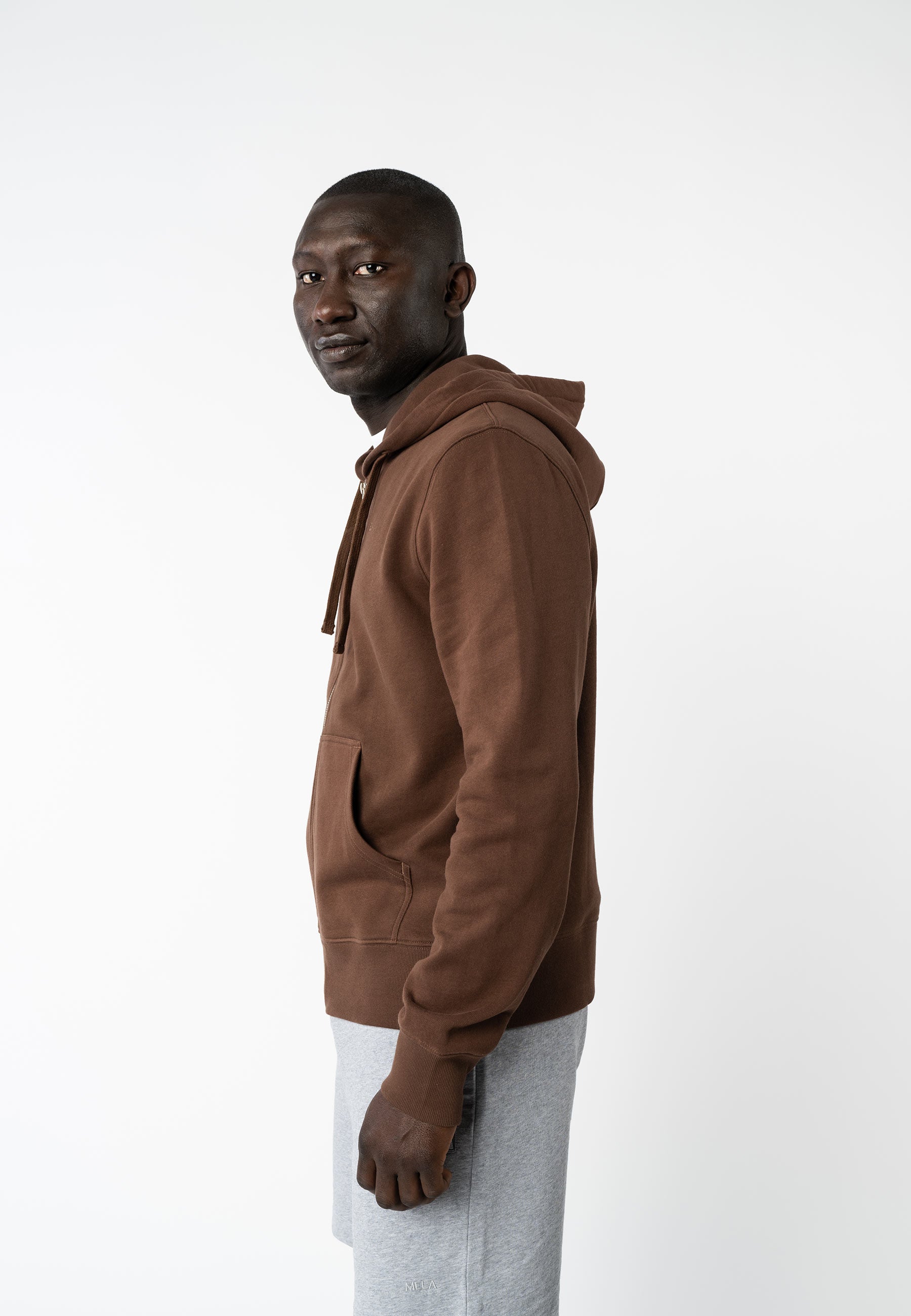 Hoodiejacke mit Reißverschluss Style DEVADAS