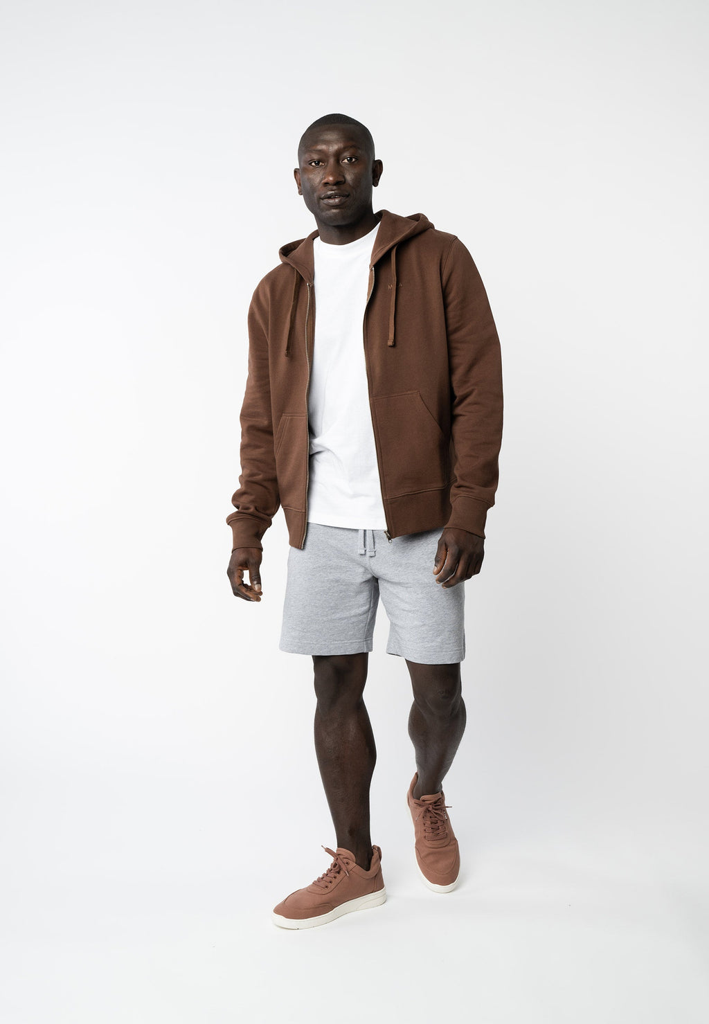 Hoodiejacke mit Reißverschluss Style DEVADAS
