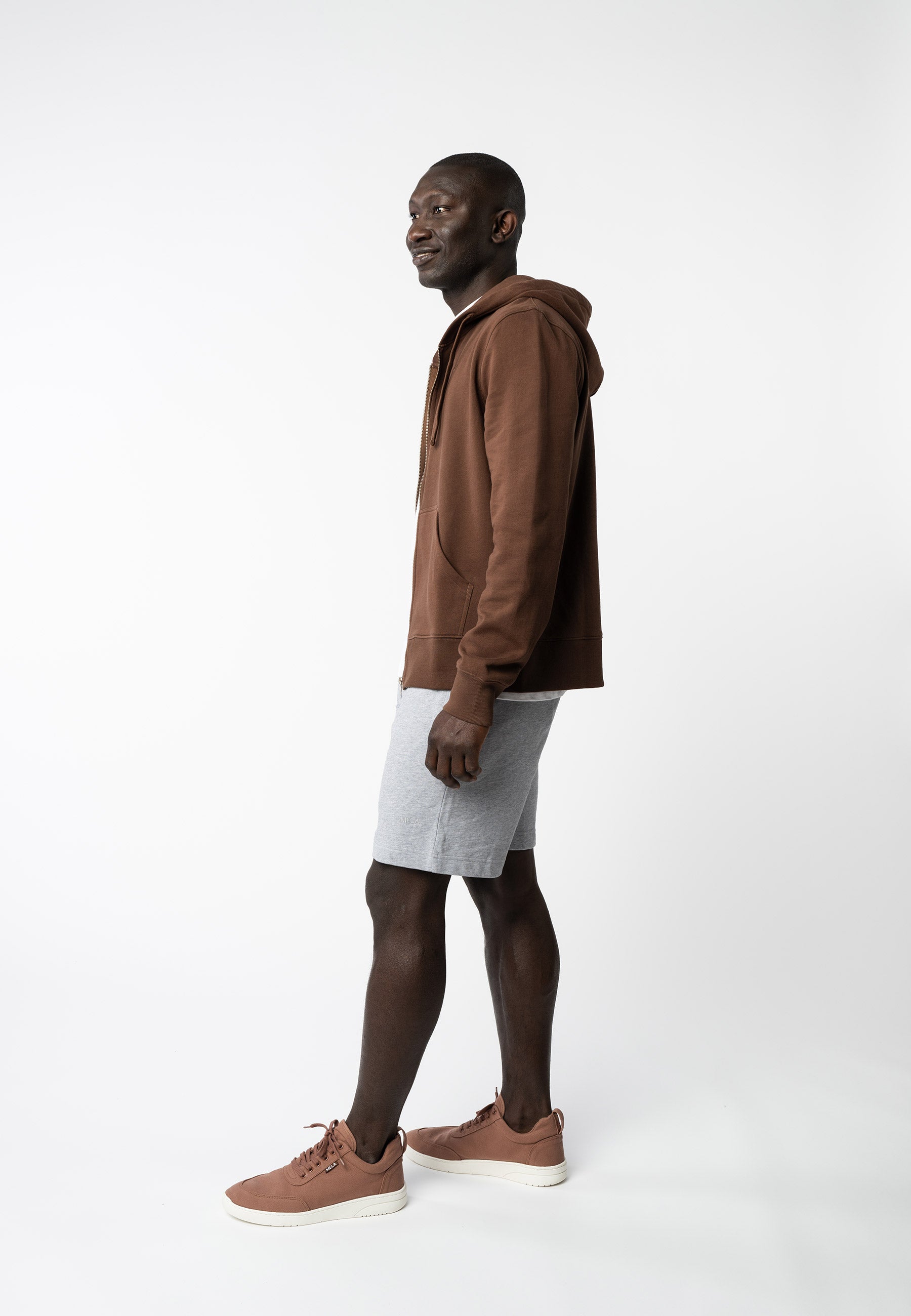 Hoodiejacke mit Reißverschluss Style DEVADAS