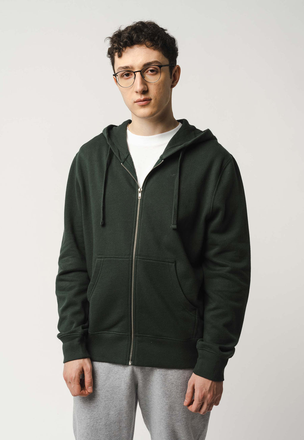 Hoodiejacke mit Reißverschluss Style DEVADAS