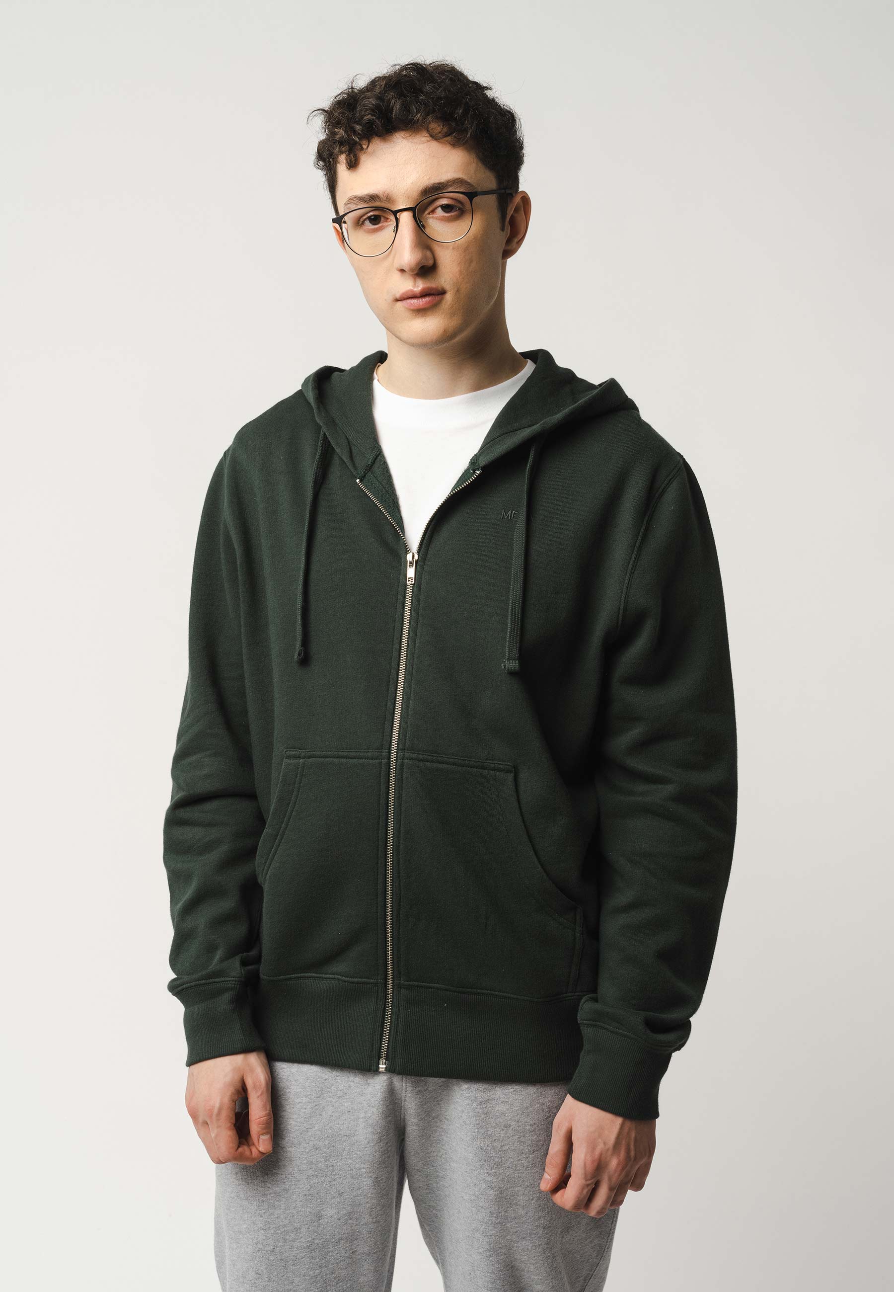 Hoodiejacke mit Reißverschluss Style DEVADAS