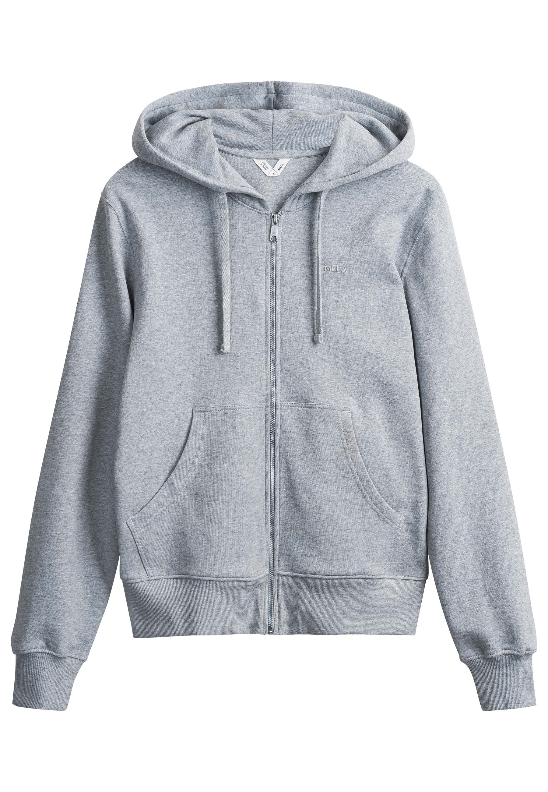 Hoodiejacke mit Reißverschluss Style DEVADAS