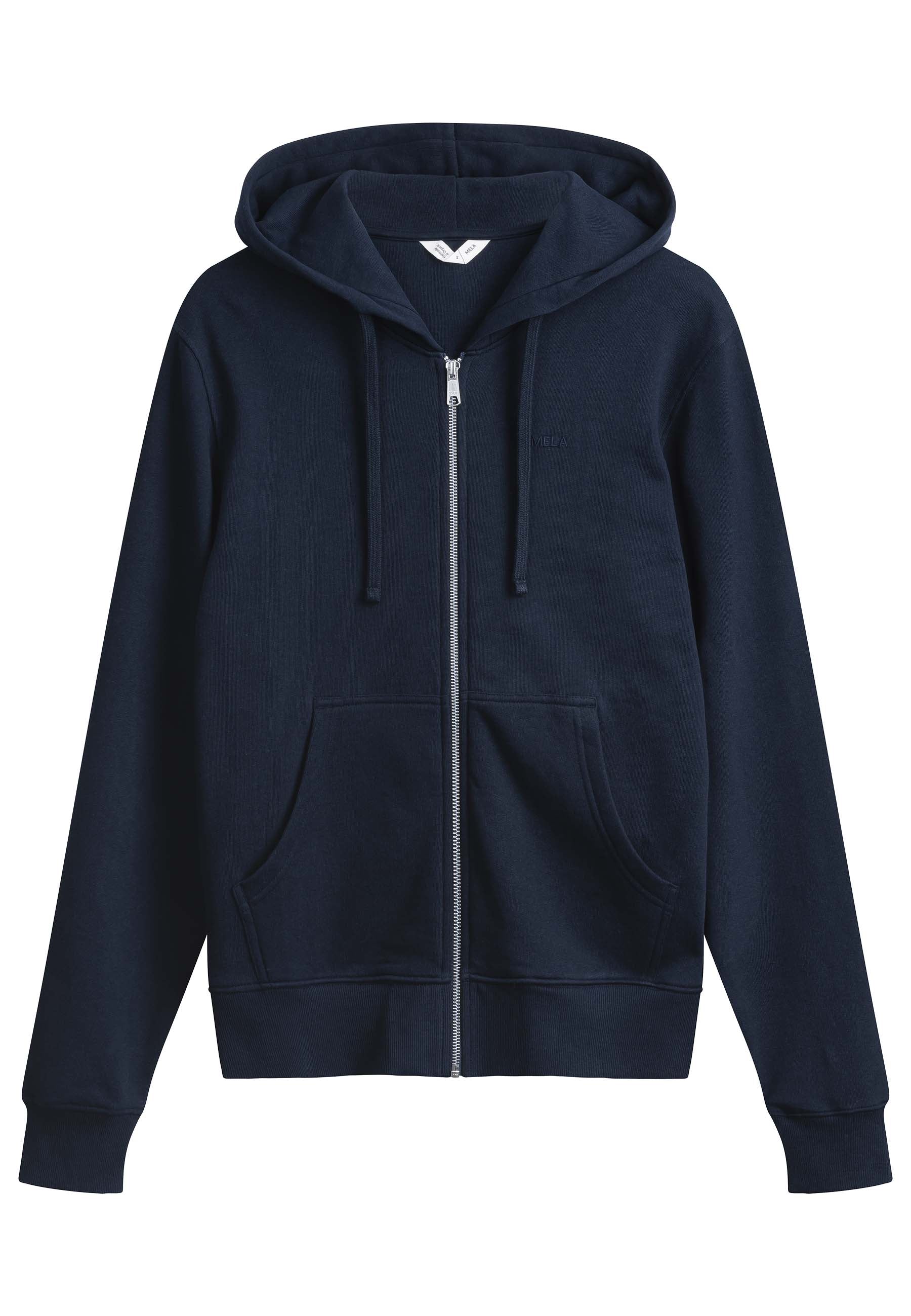 Hoodiejacke mit Reißverschluss Style DEVADAS