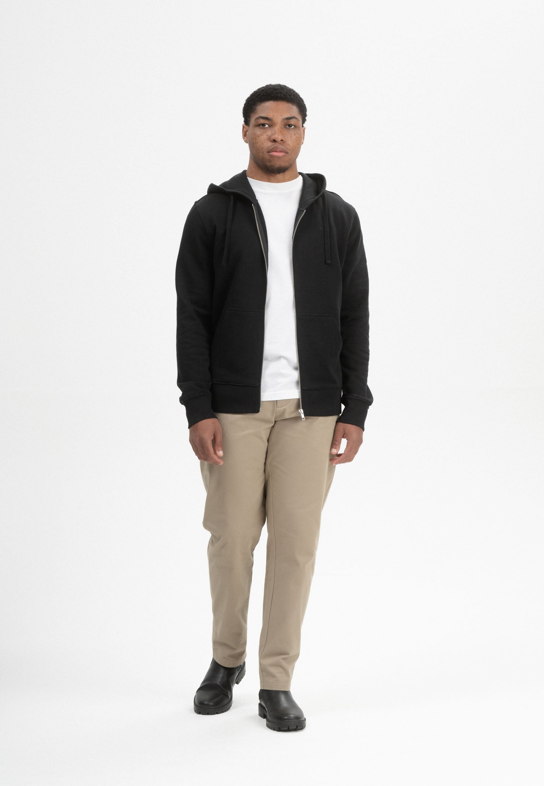 Hoodiejacke mit Reißverschluss Style DEVADAS