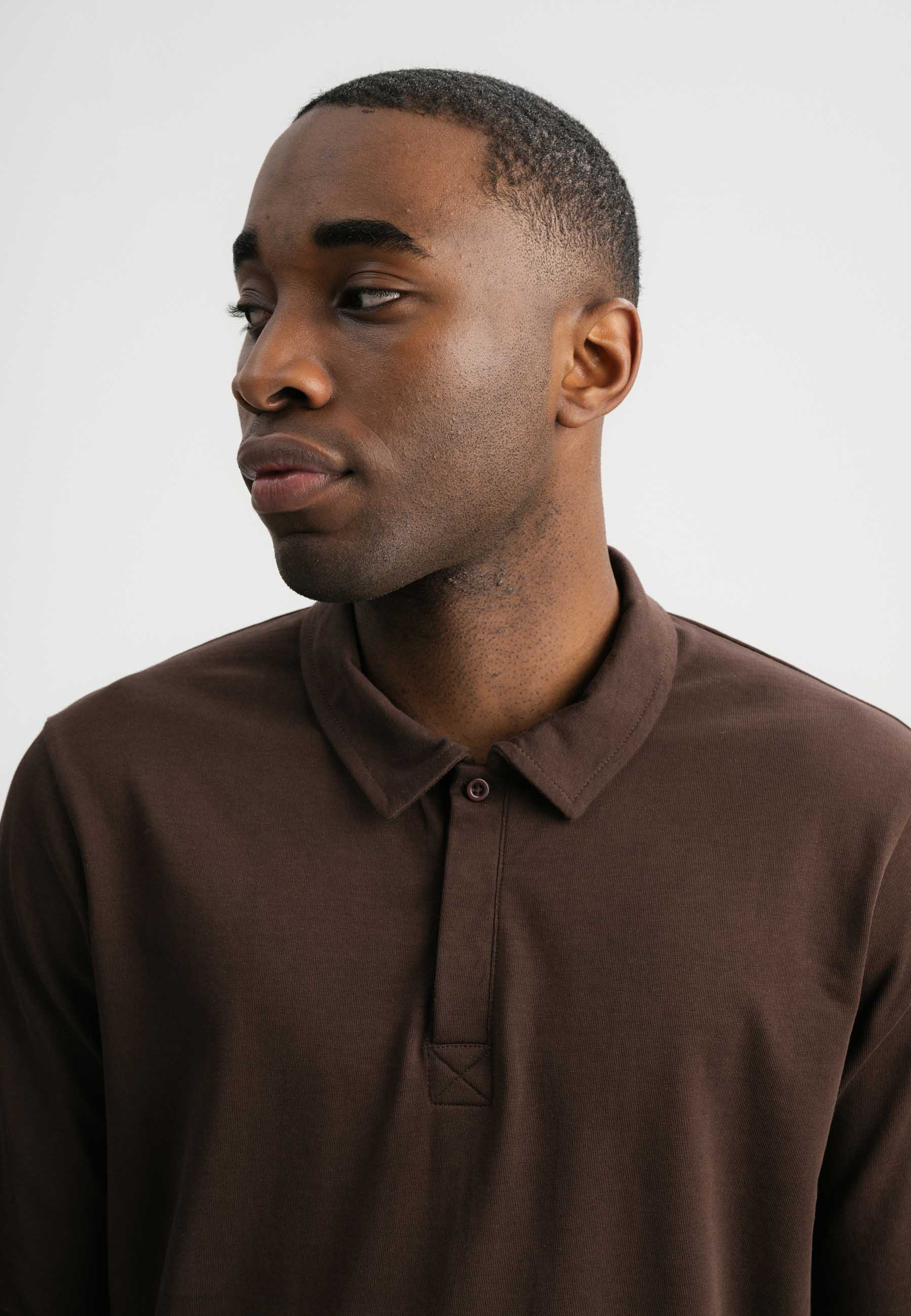Langarm Polo Shirt Style DIVIT