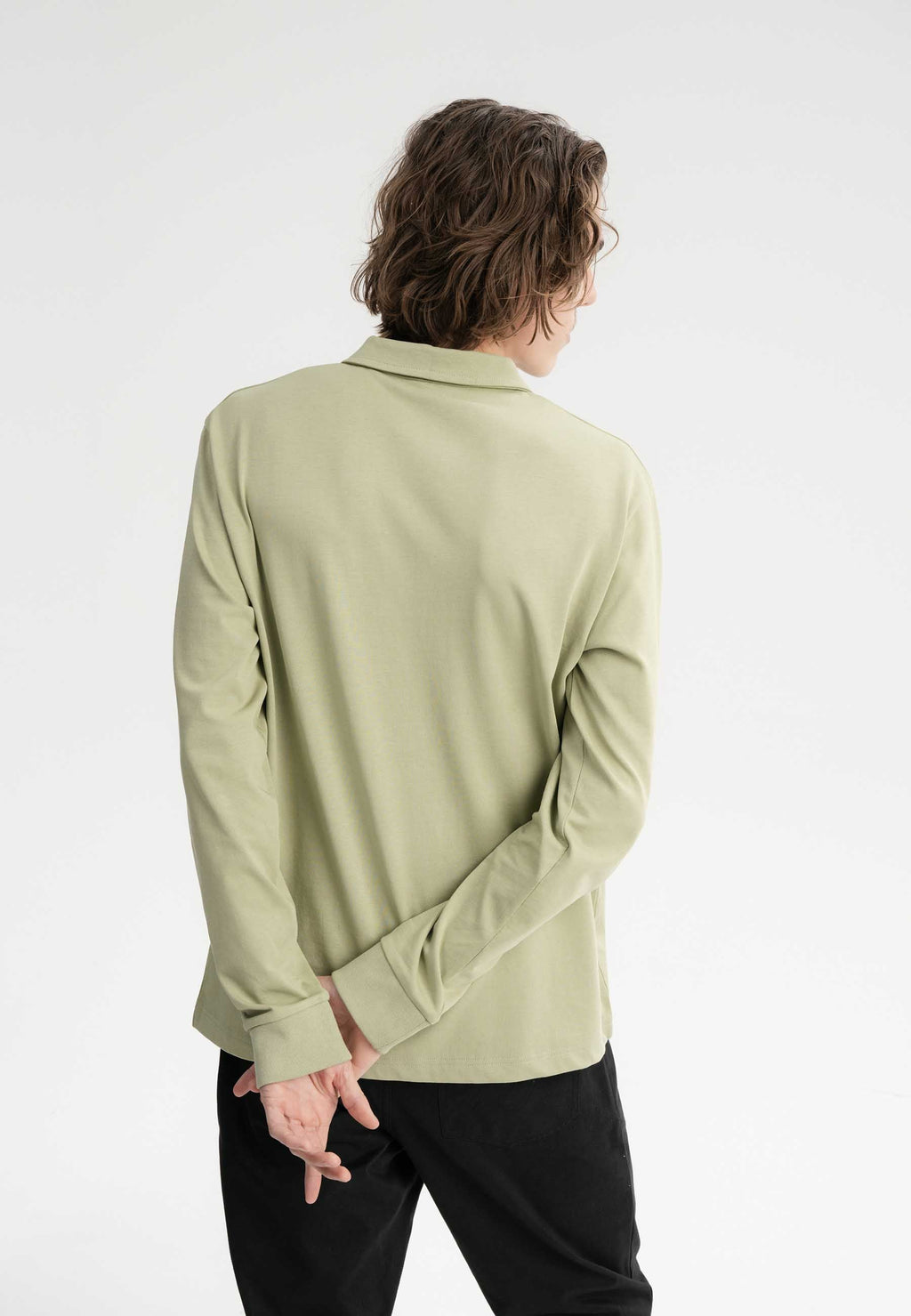 Langarm Polo Shirt Style DIVIT