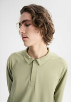 Langarm Polo Shirt Style DIVIT