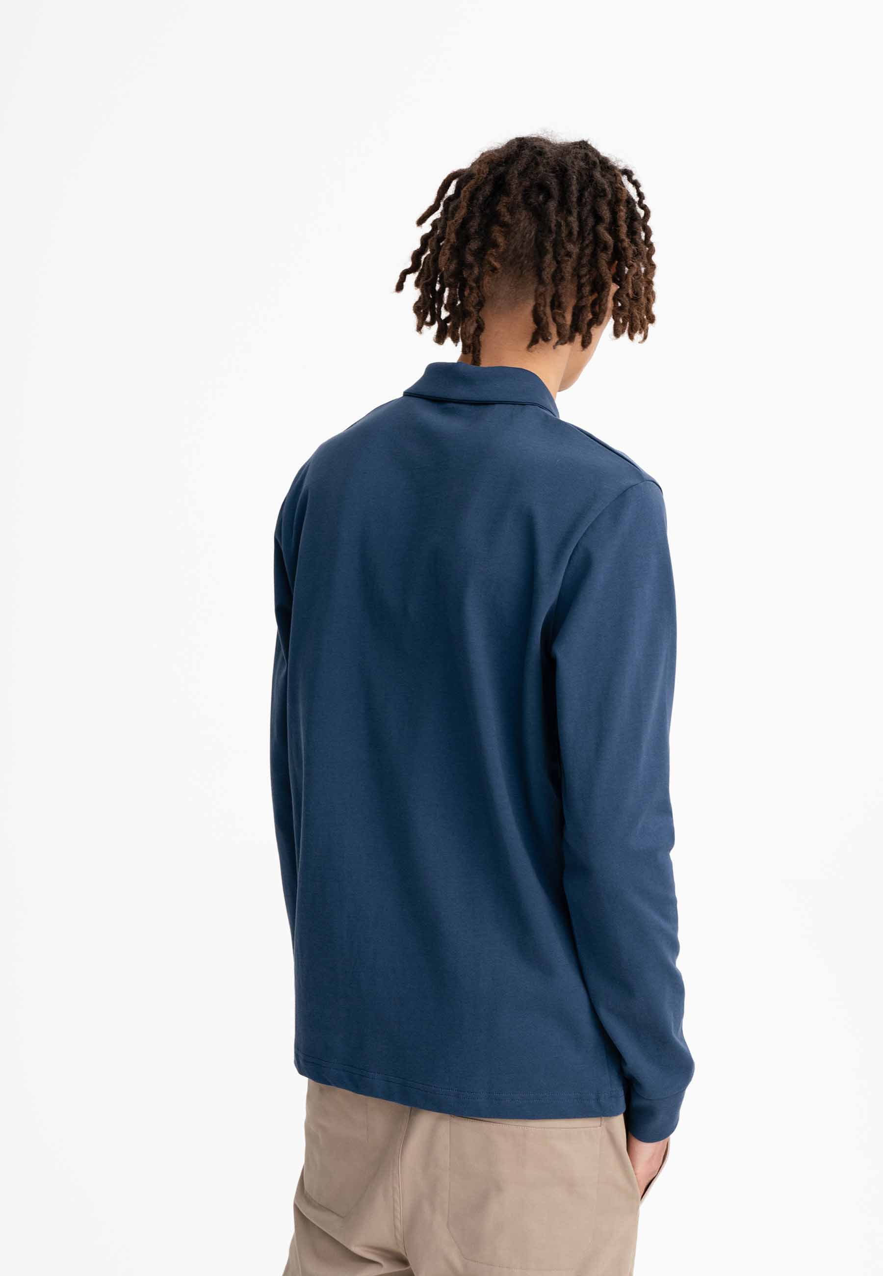 Langarm Polo Shirt Style DIVIT