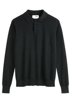 Langarm Strick Poloshirt Style HARISH