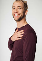 Basic Langarmshirt Style JERIN