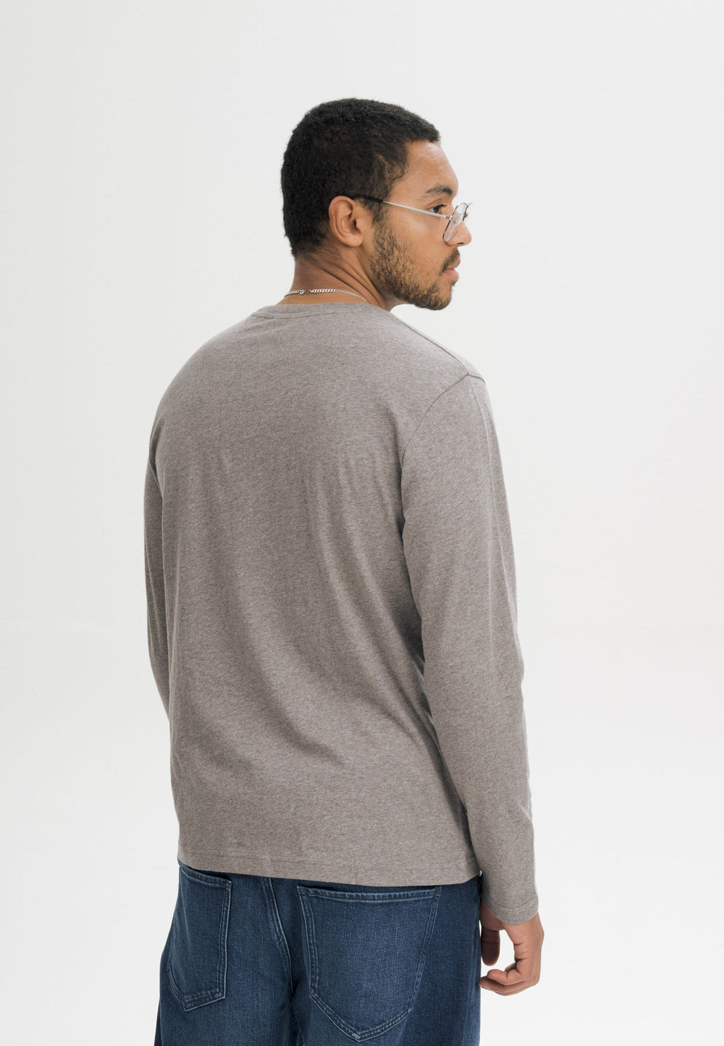Basic Langarmshirt Style JERIN
