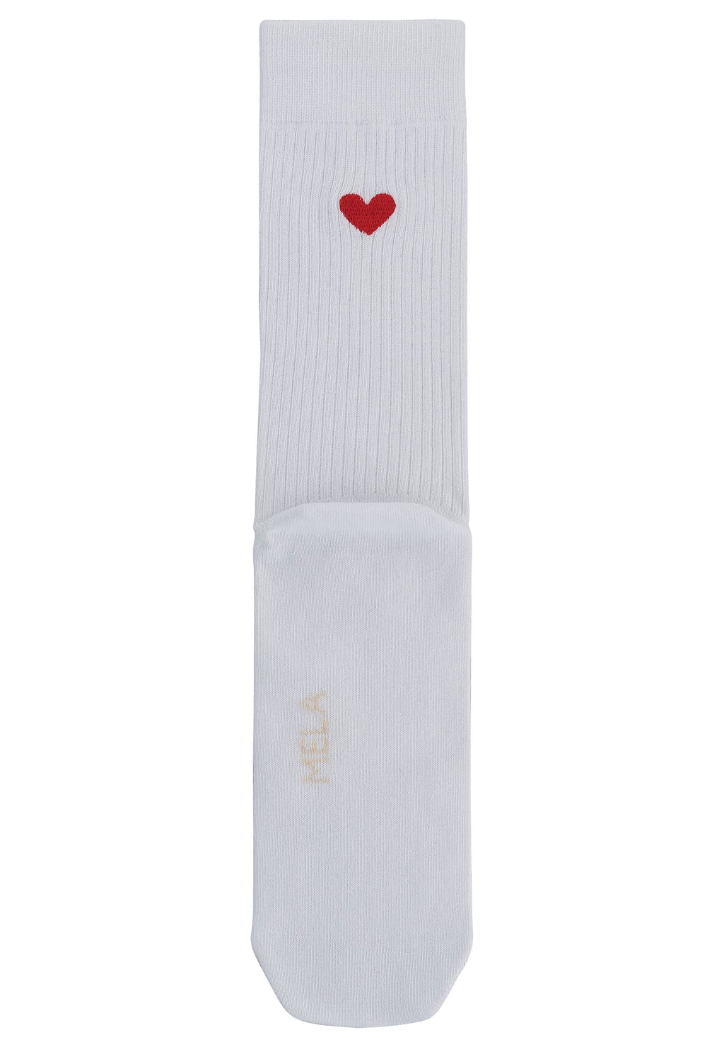 Gerippte Socken Stickerei 1 Paar