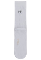 Gerippte Socken Stickerei 1 Paar