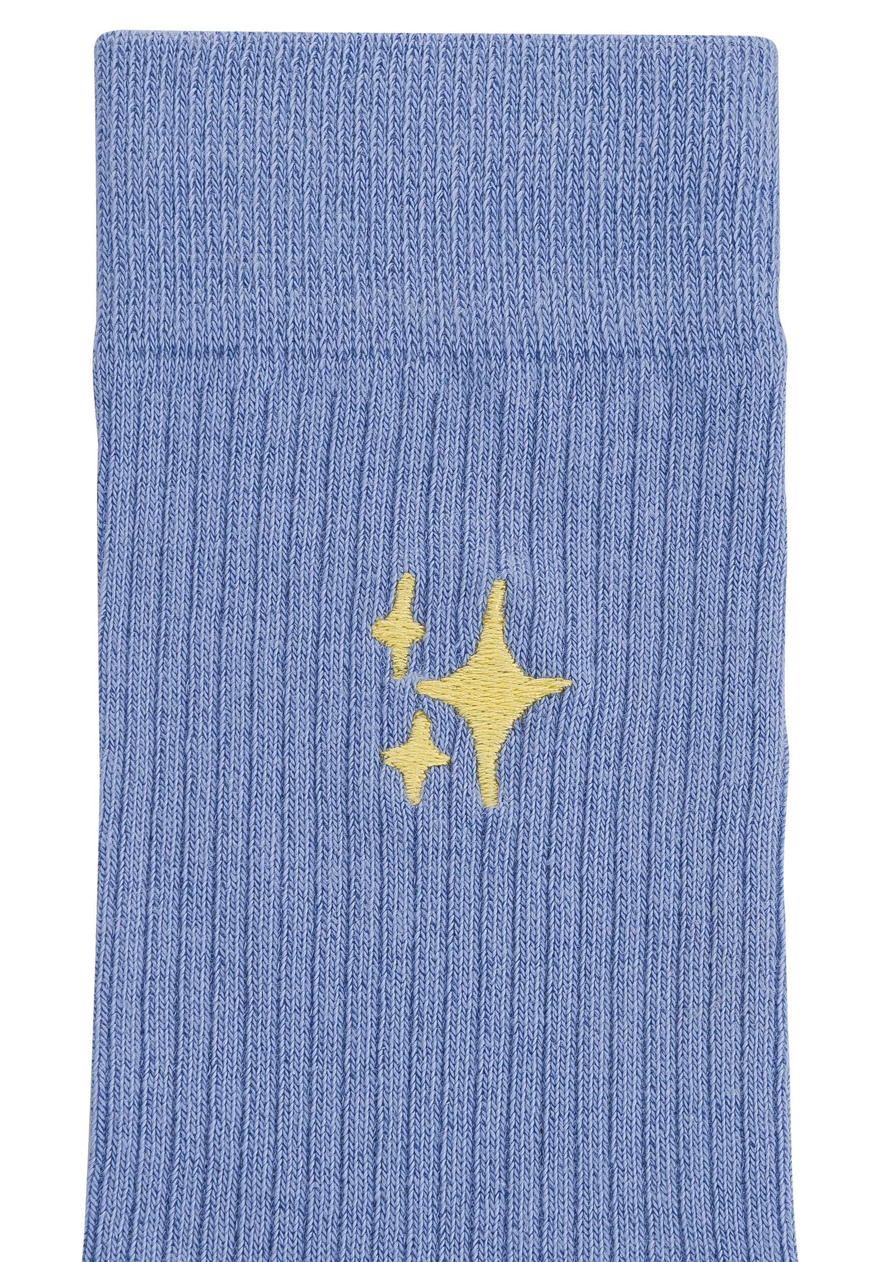 Gerippte Socken Stickerei Bundle