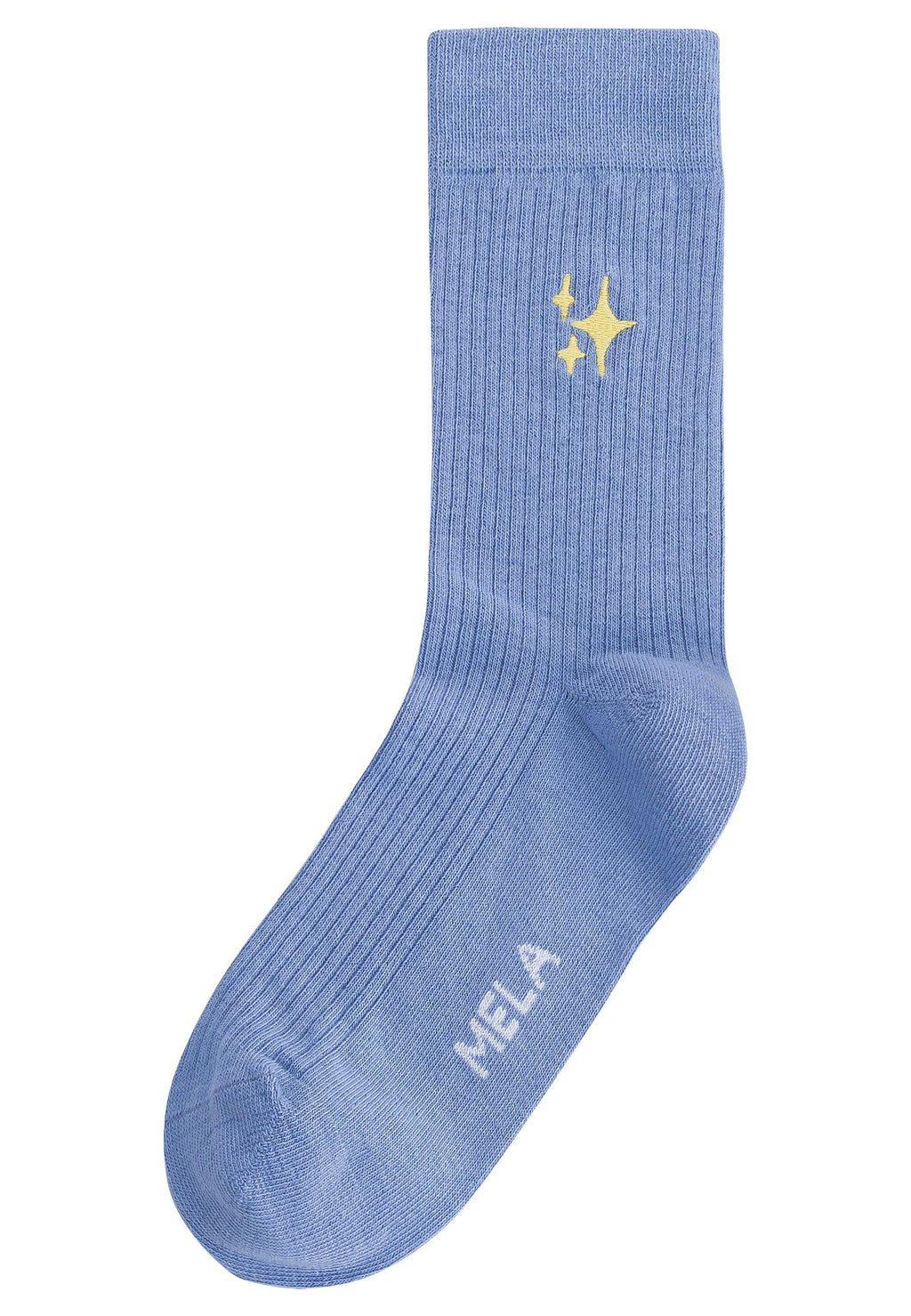 Gerippte Socken Stickerei 1 Paar