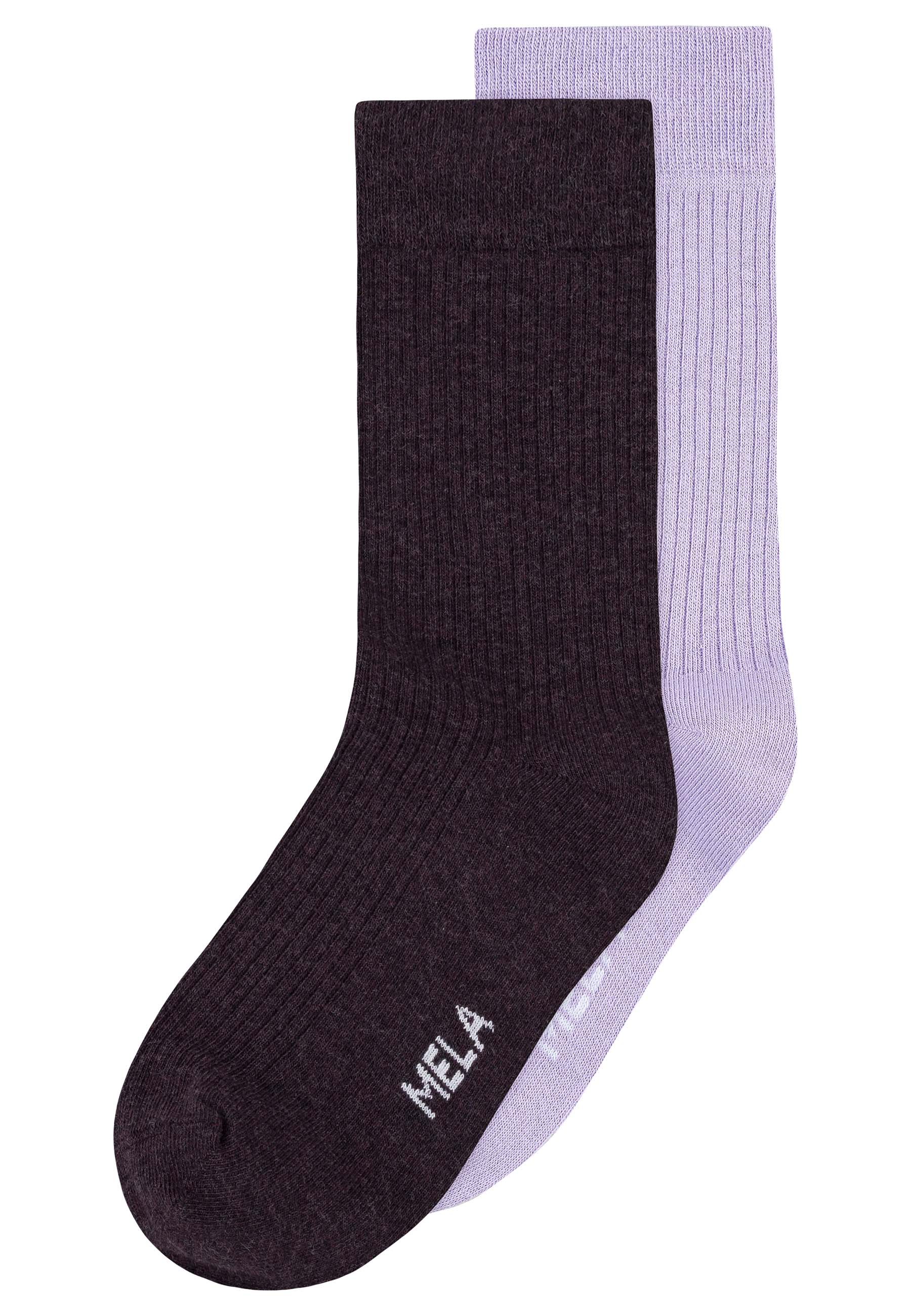 Gerippte Socken 2 Paare
