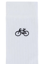Gerippte Socken Stickerei 1 Paar
