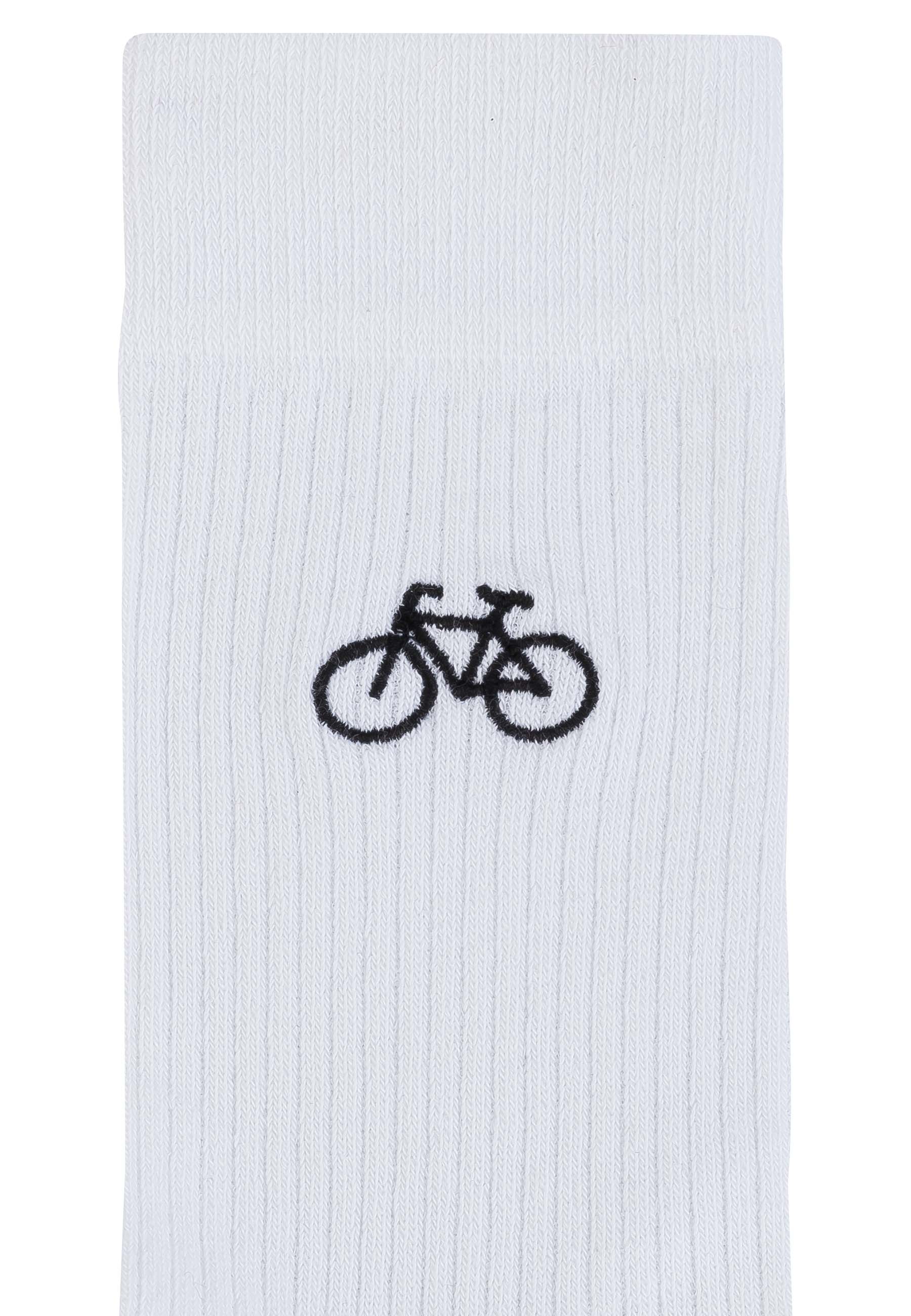 Gerippte Socken Stickerei 1 Paar