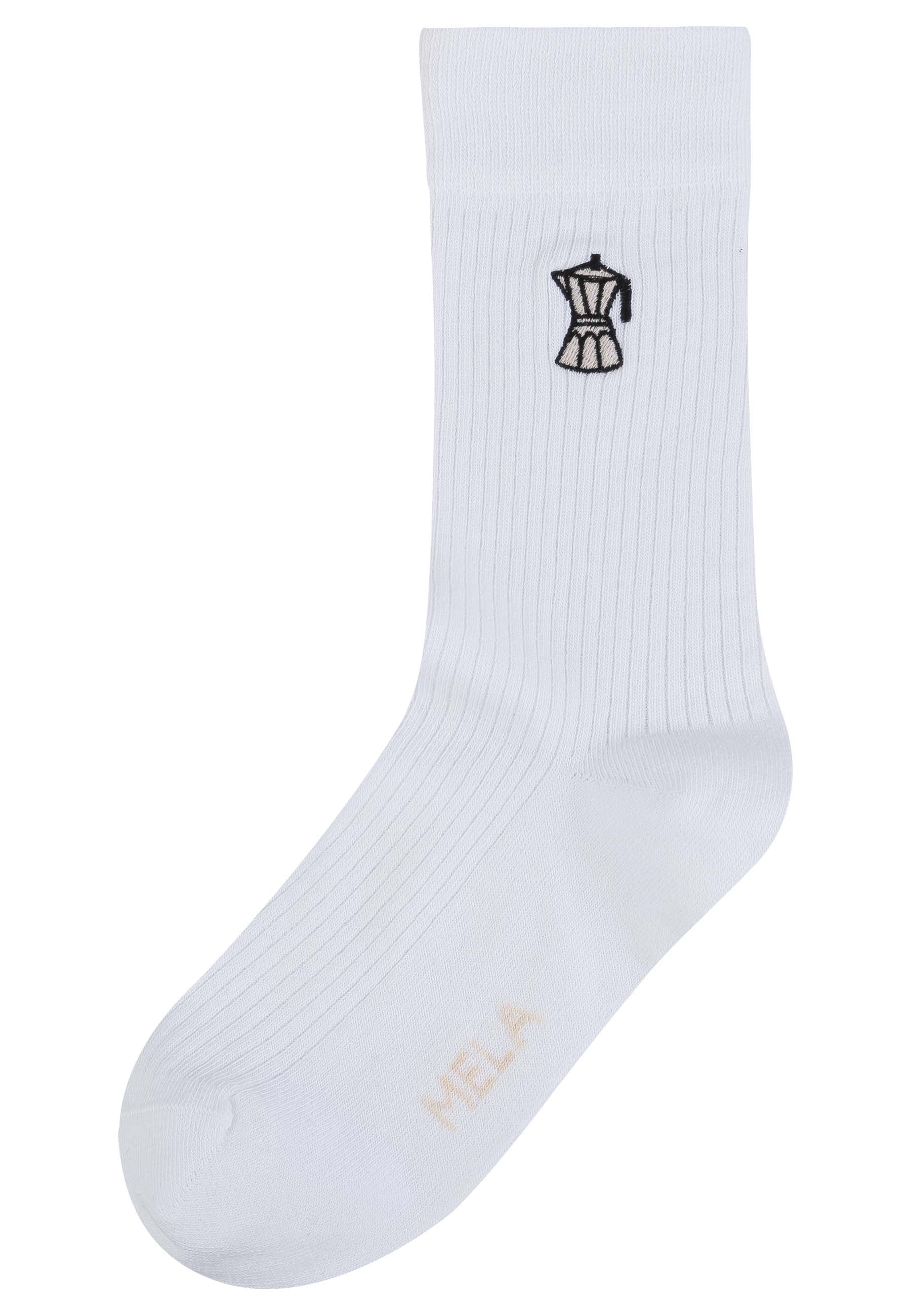 Gerippte Socken Stickerei Bundle