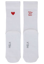 Gerippte Socken Stickerei 2 Paare