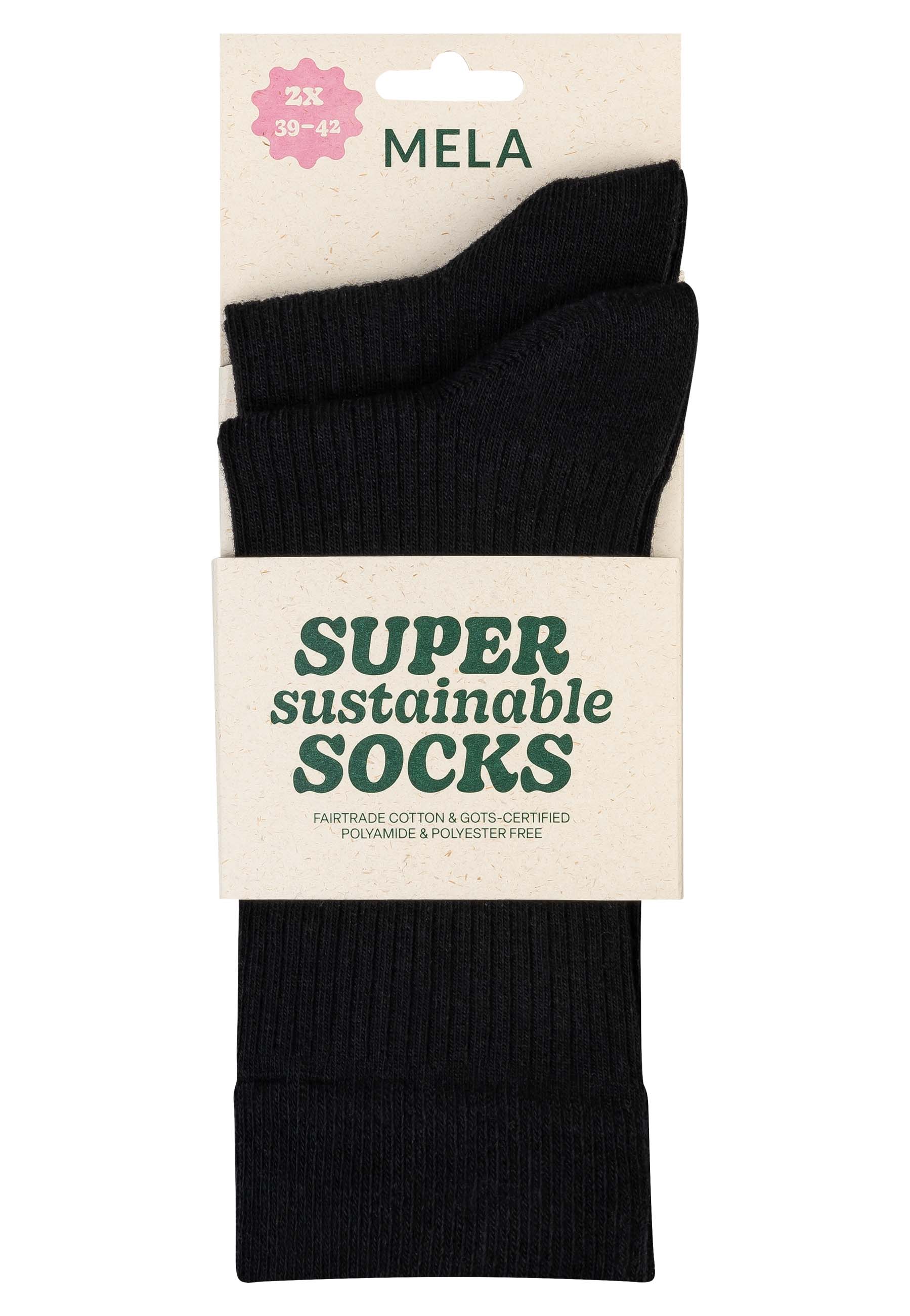 Gerippte Socken 2 Paare
