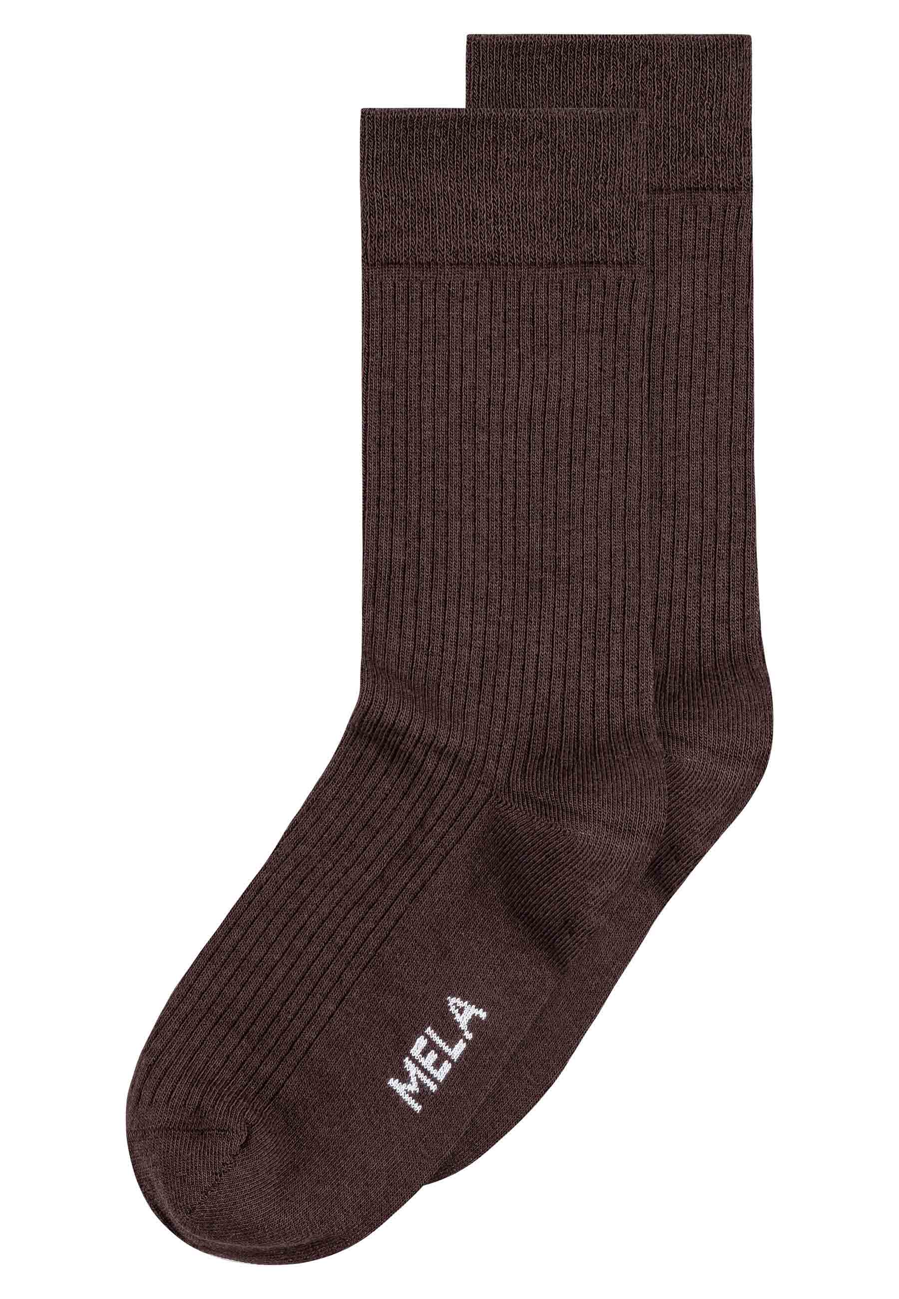 Gerippte Socken 2 Paare