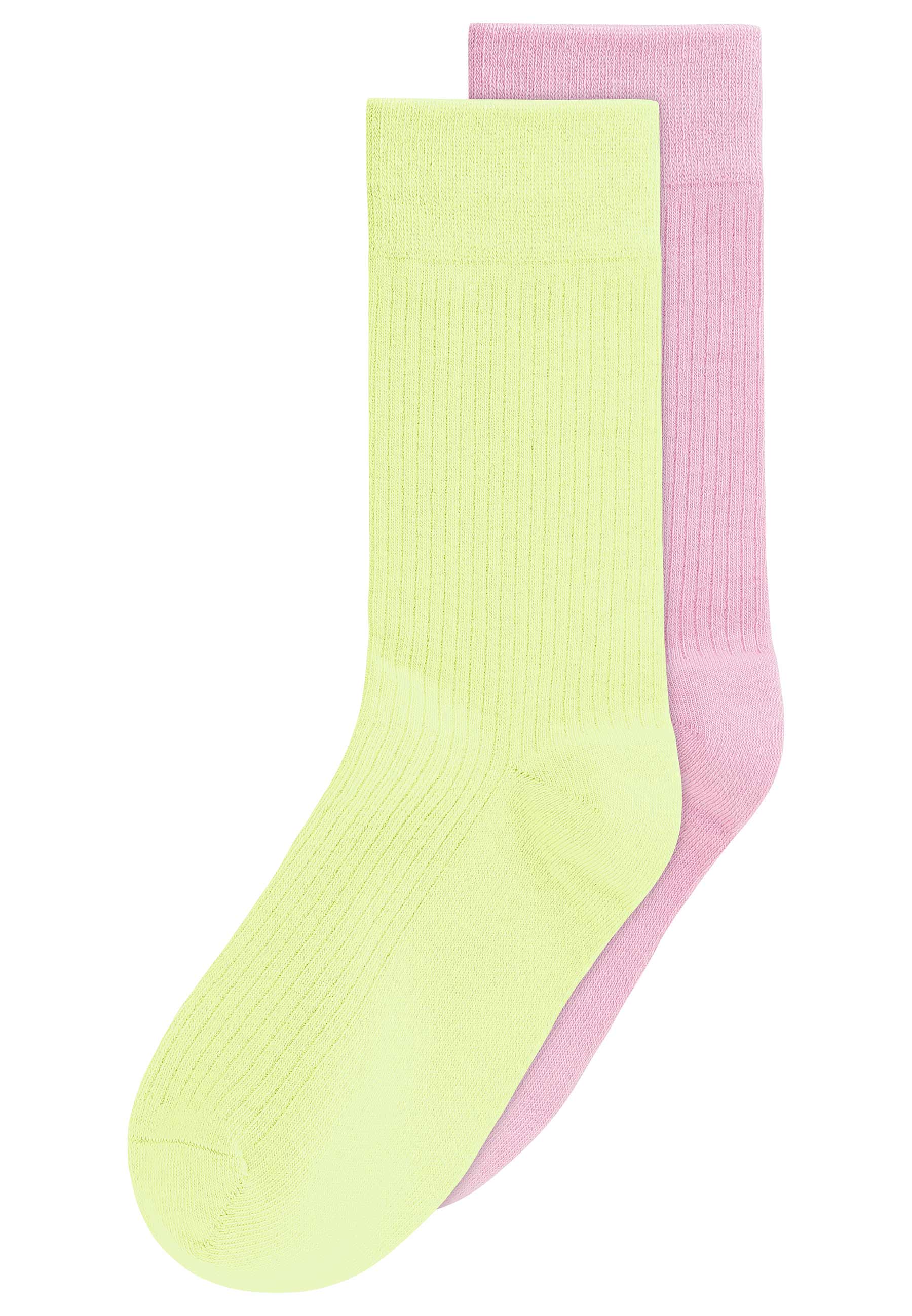 Gerippte Socken 2 Paare