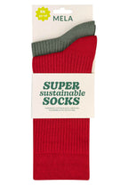 Gerippte Socken 2 Paare