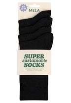 Gerippte Socken 4 Paare