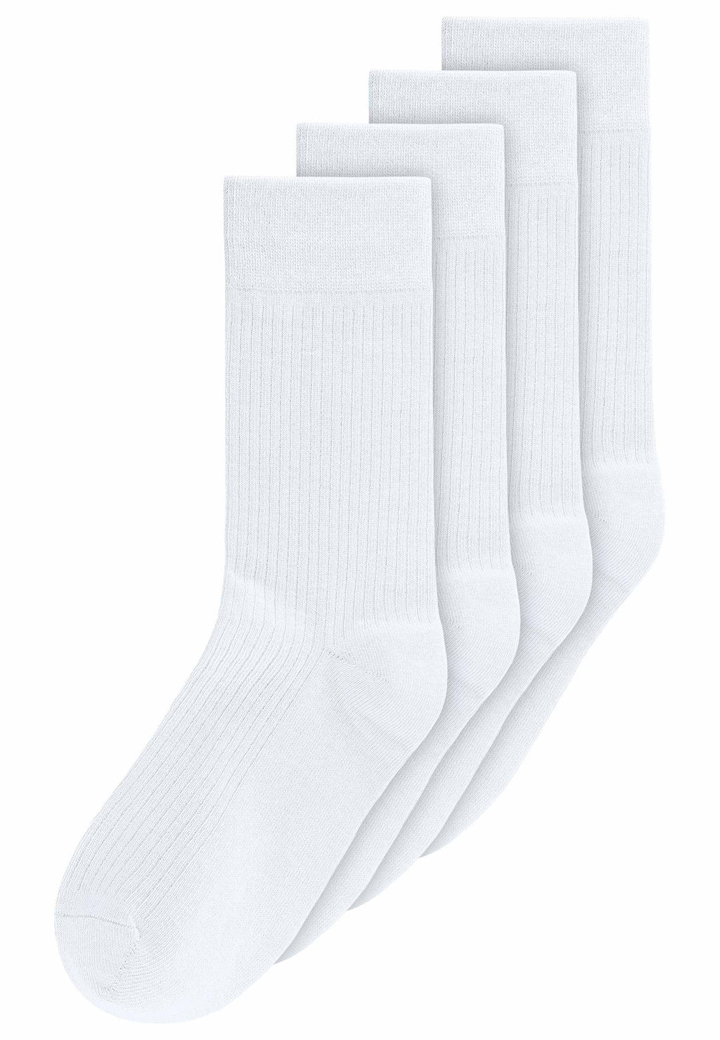 Gerippte Socken 4 Paare