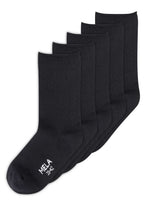 Rollsaum Socken 5 Paare