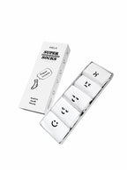 Gerippte Socken Stickerei 5 Paare