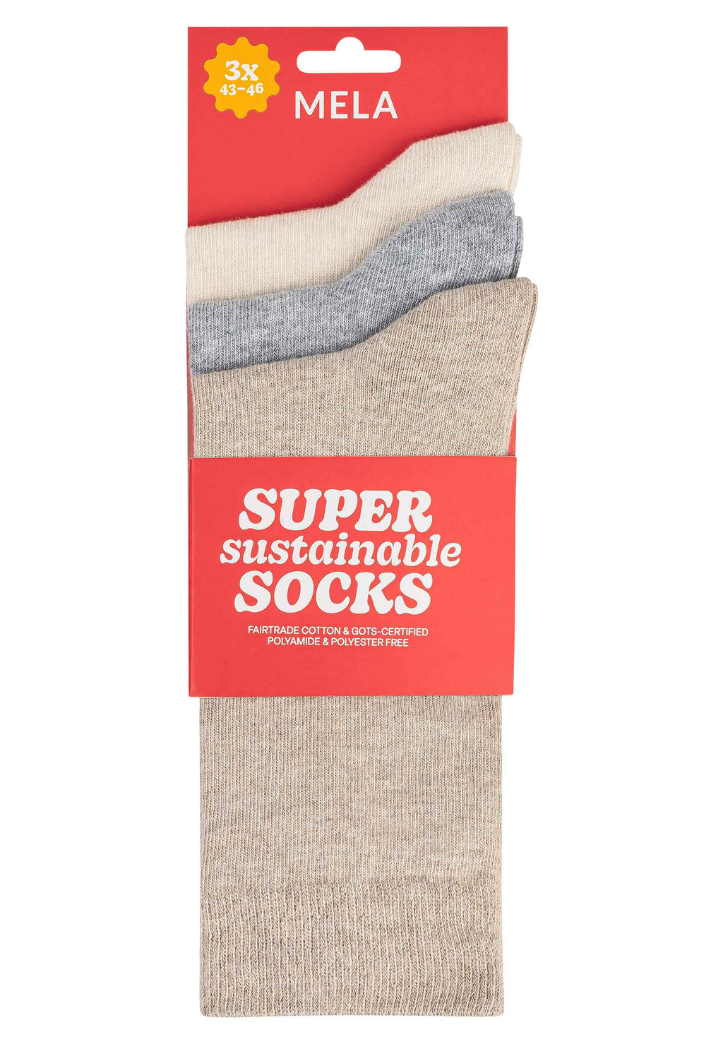 Basic Socken 3 Paare