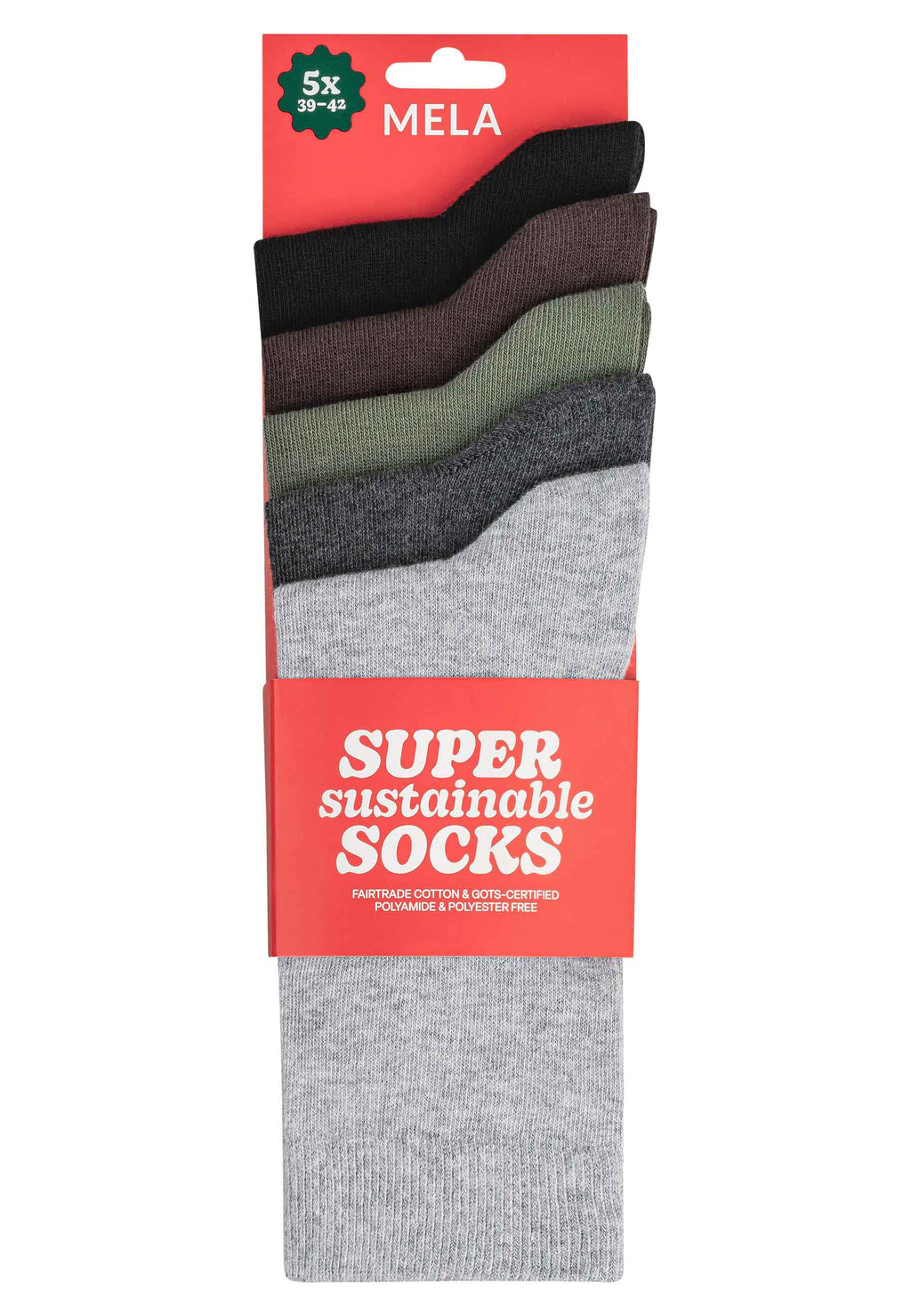Basic Socken 5 Paare
