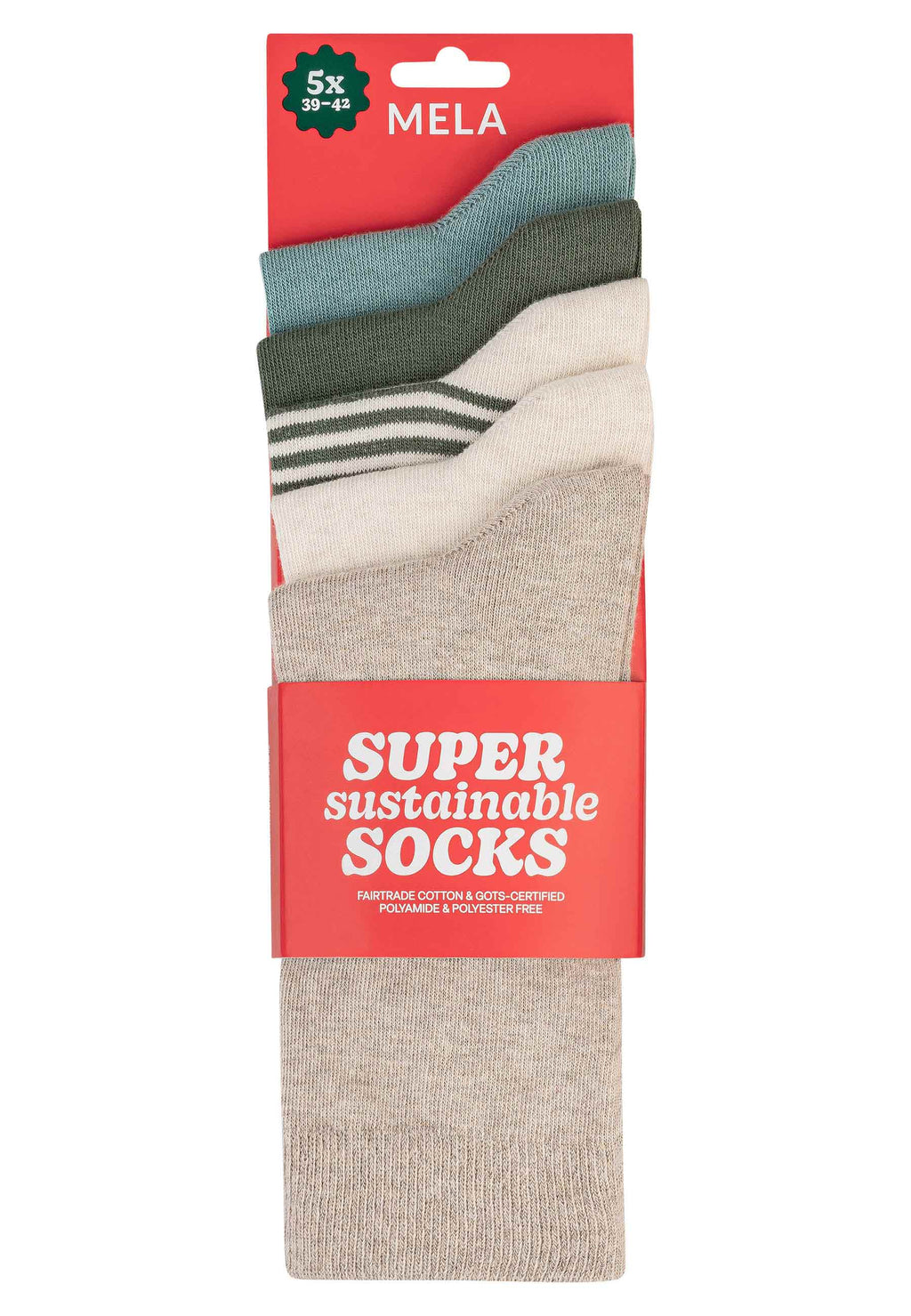 Basic Socken 5 Paare