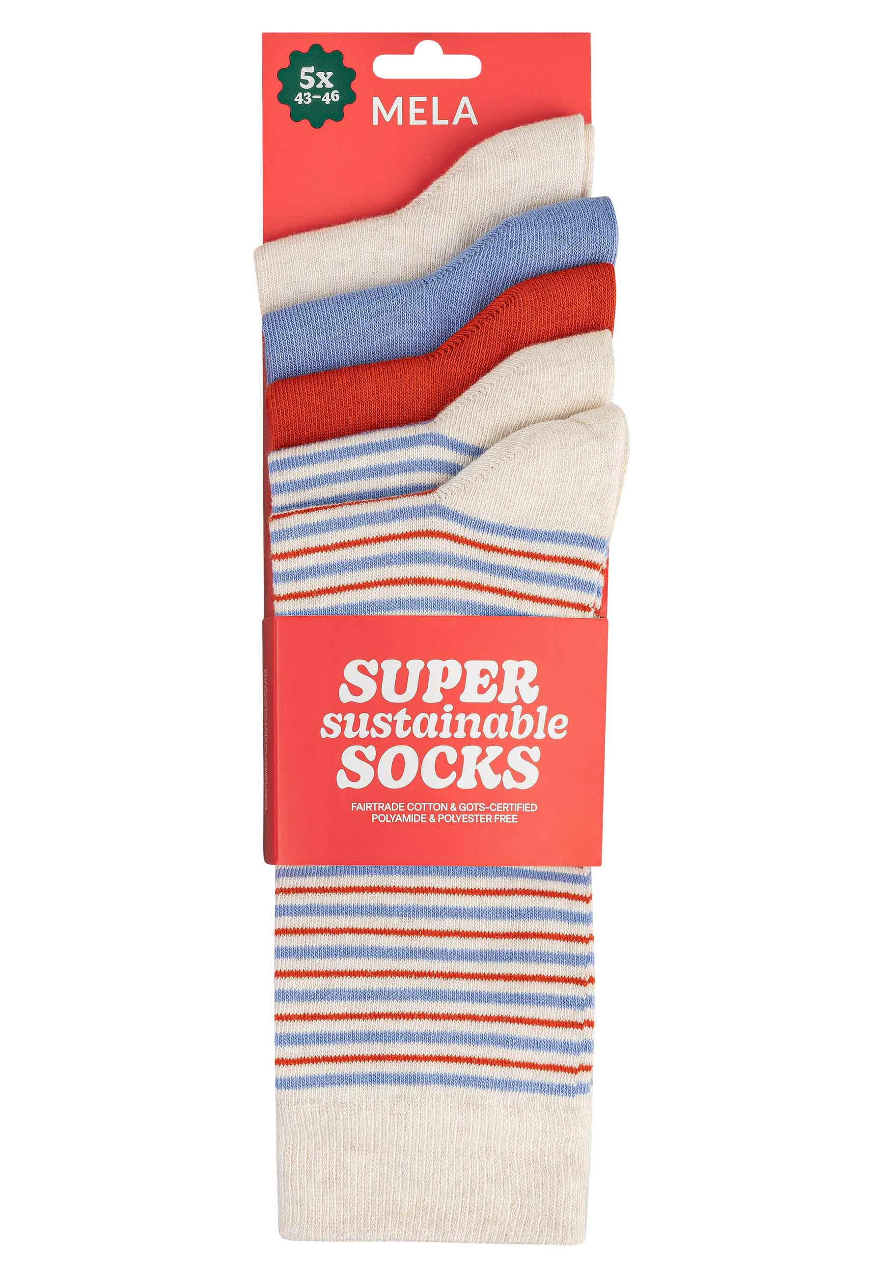 Basic Socken 5 Paare