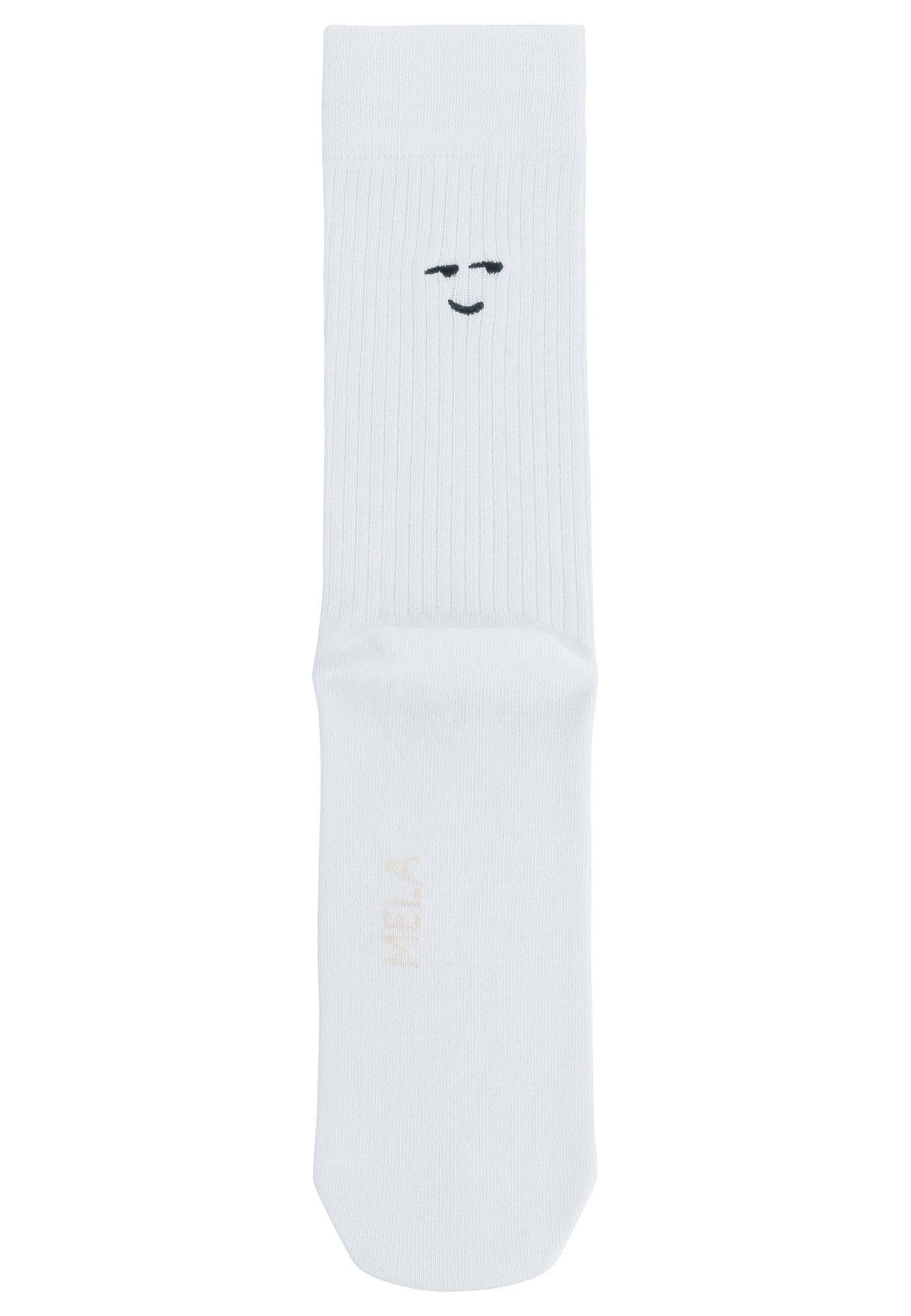 Gerippte Socken Stickerei 5 Paare