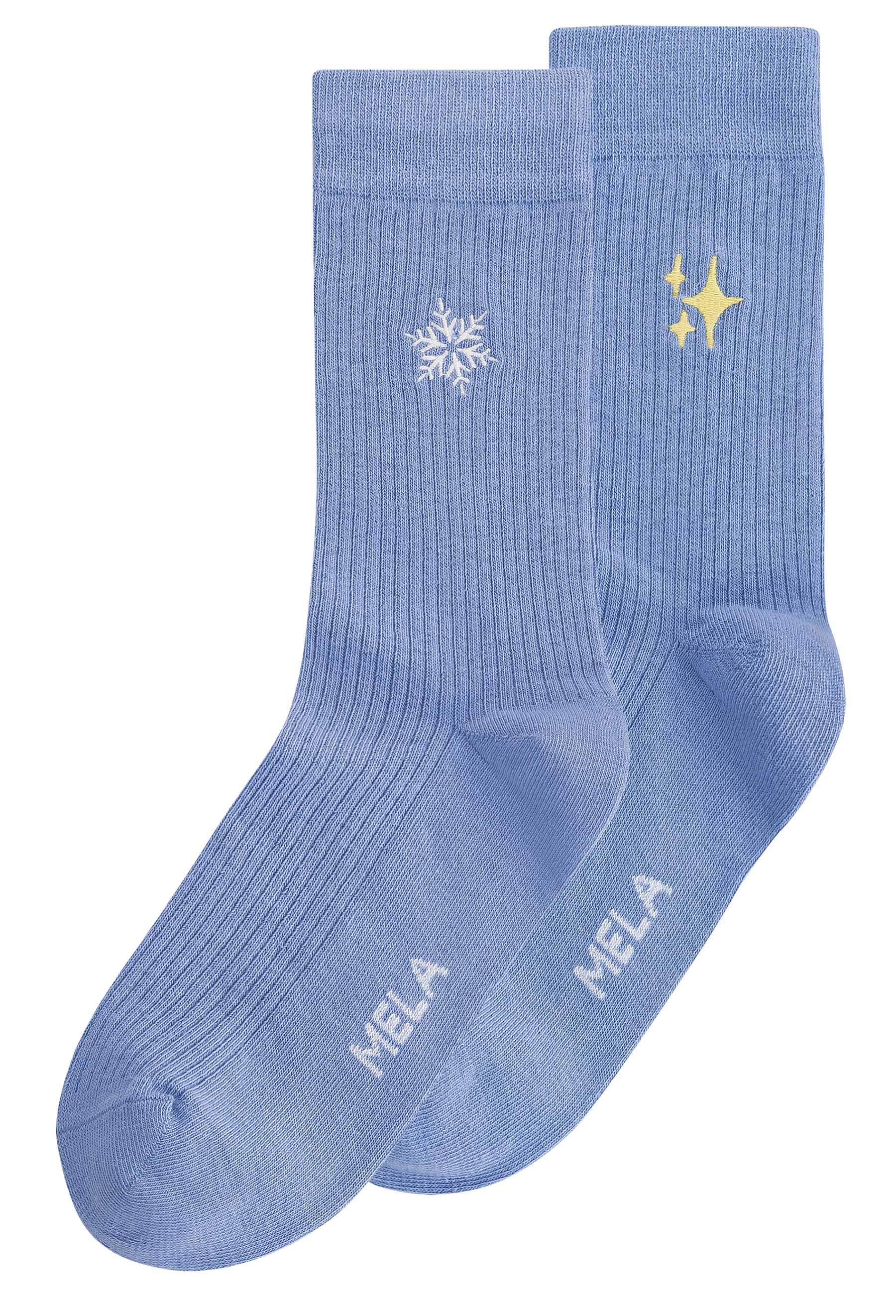Gerippte Socken Stickerei Bundle