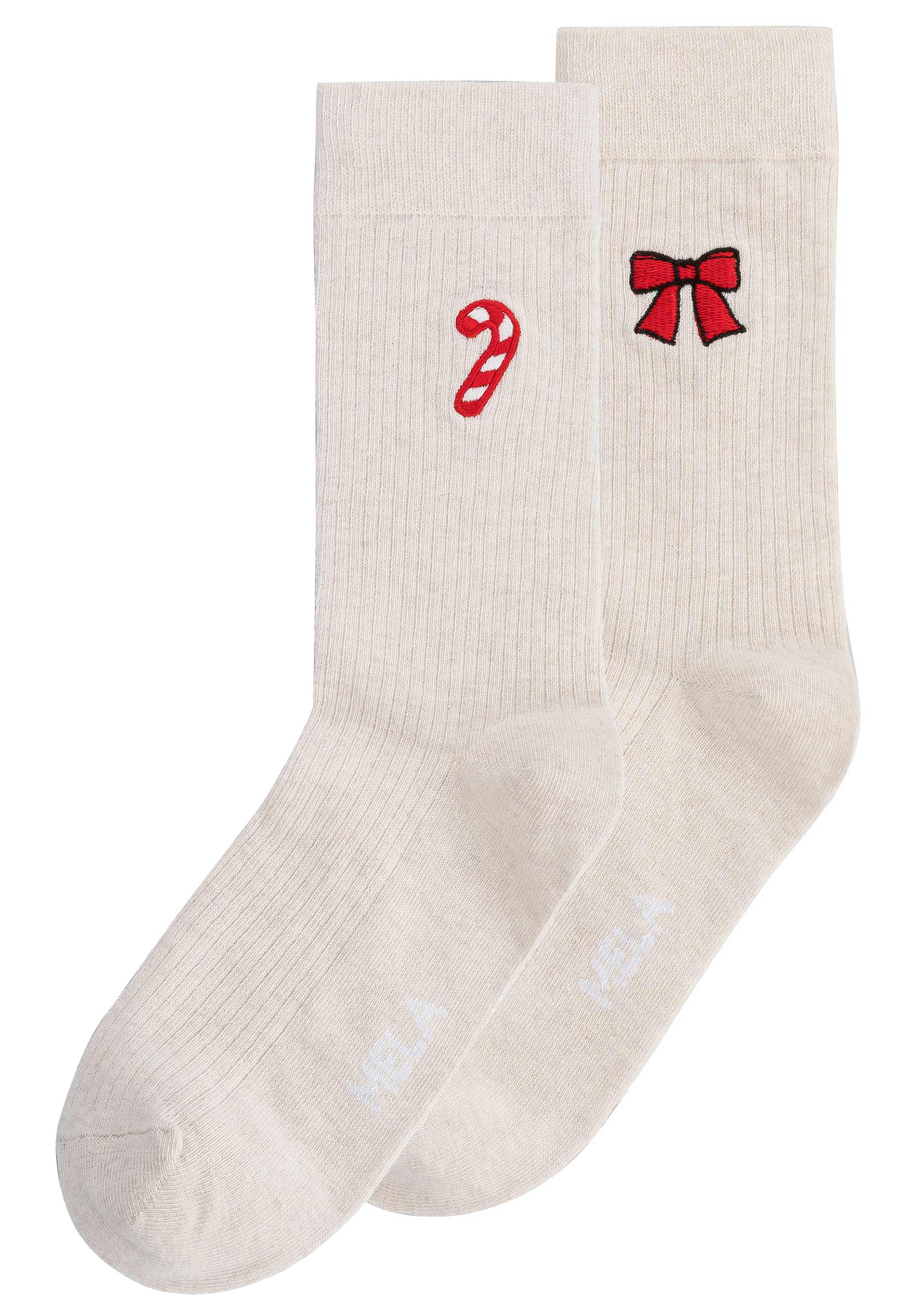 Gerippte Socken Stickerei Bundle
